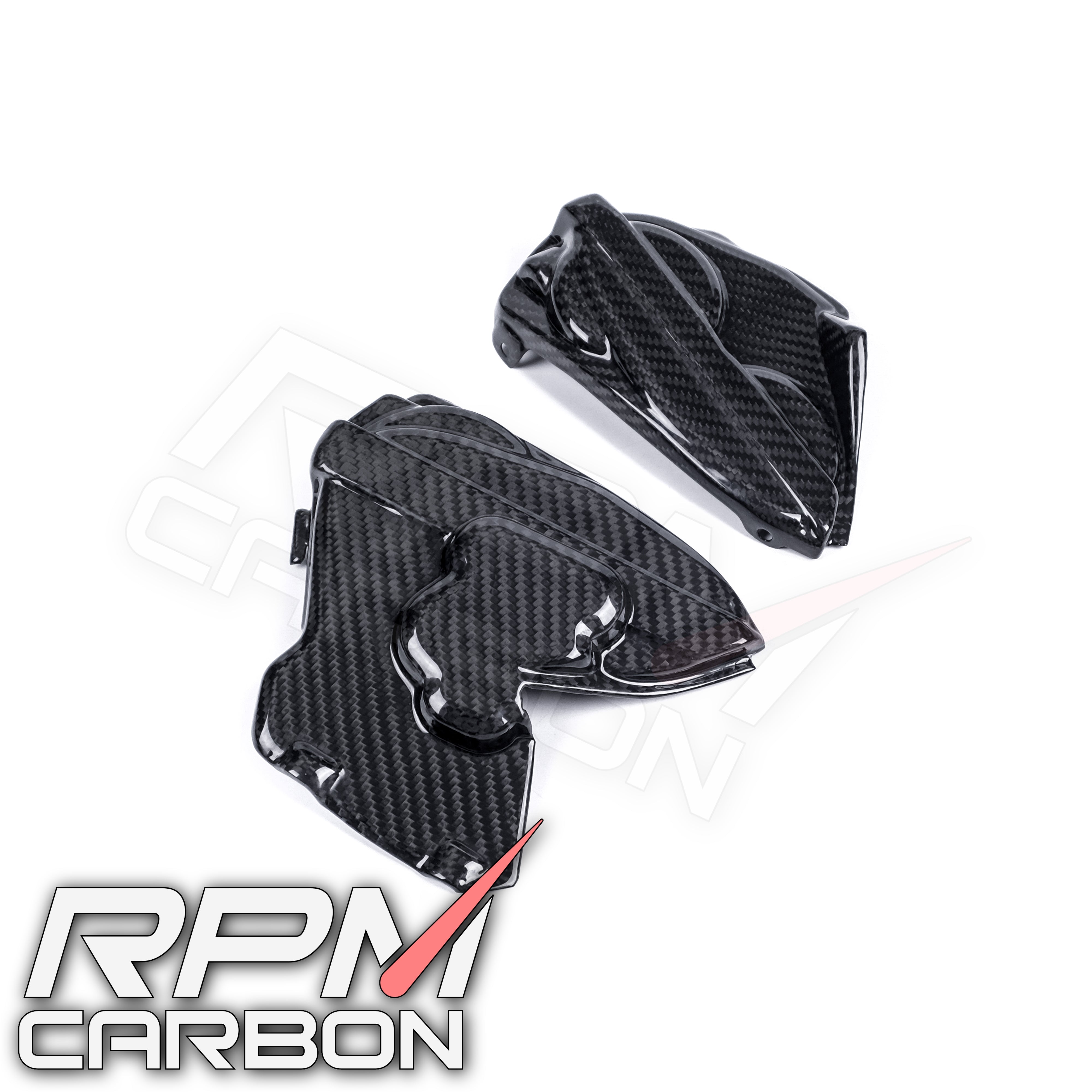 Ducati Panigale 899 959 V2 Carbon Fiber Engine Side Covers