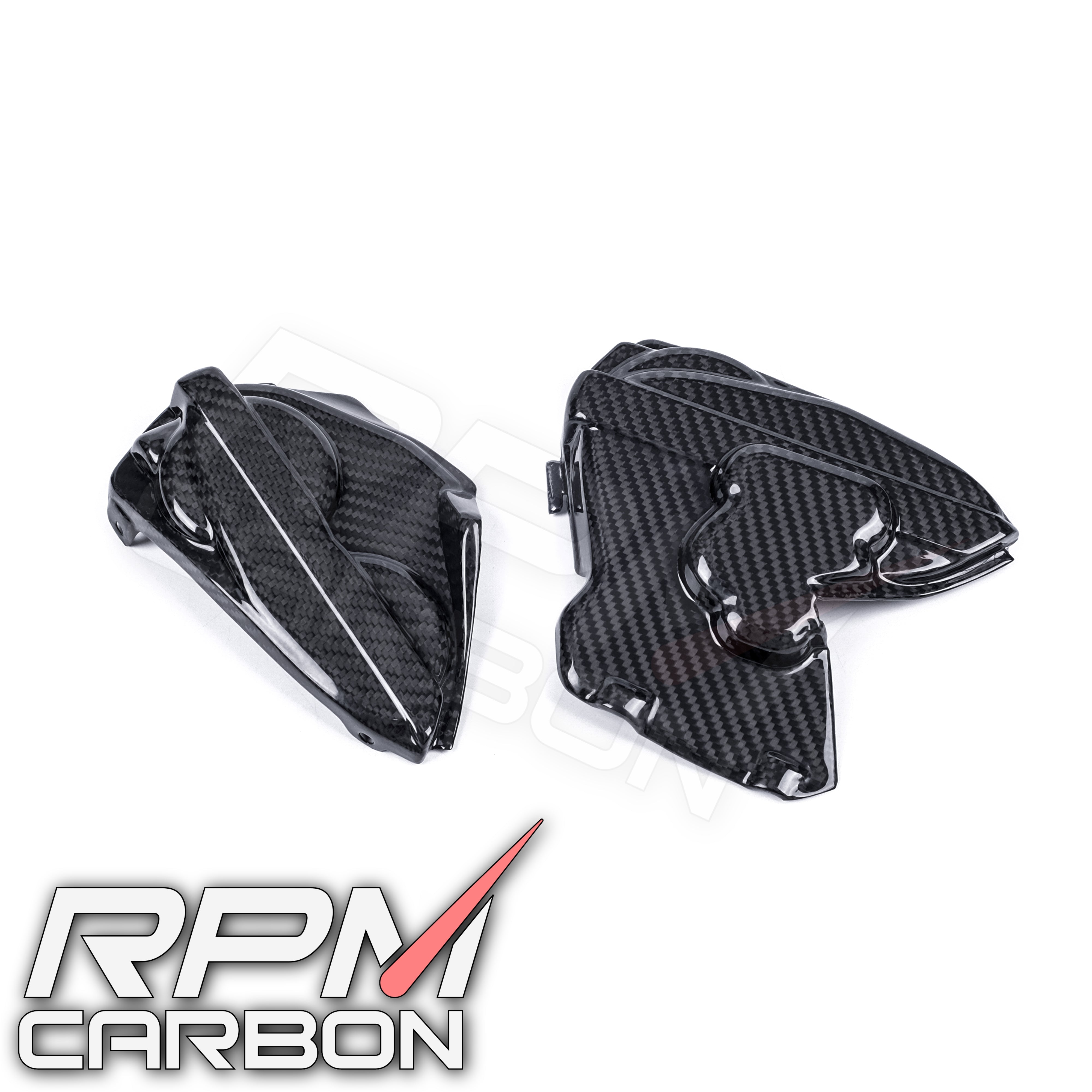 Ducati Panigale 899 959 V2 Carbon Fiber Engine Side Covers