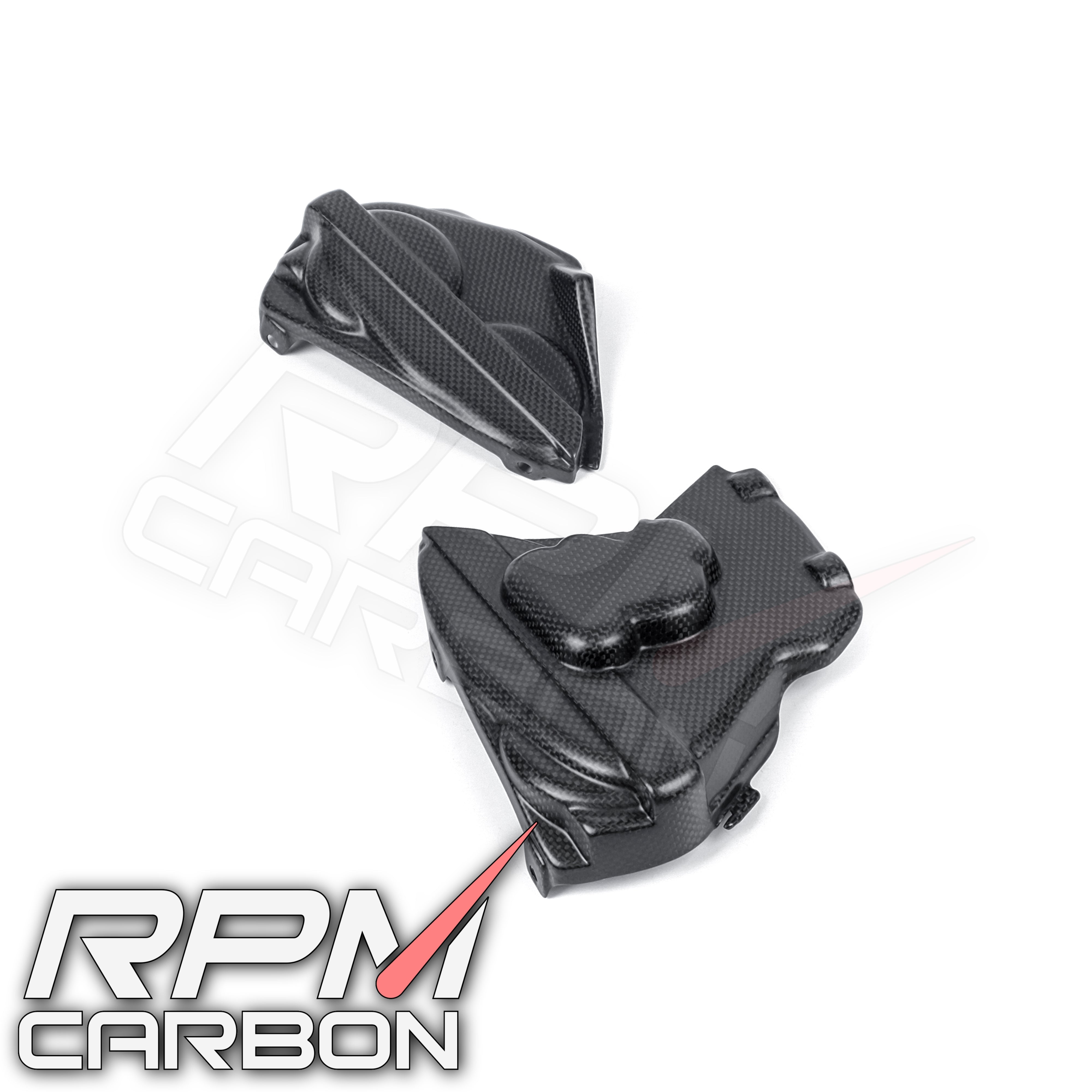 Ducati Panigale 899 959 V2 Carbon Fiber Engine Side Covers