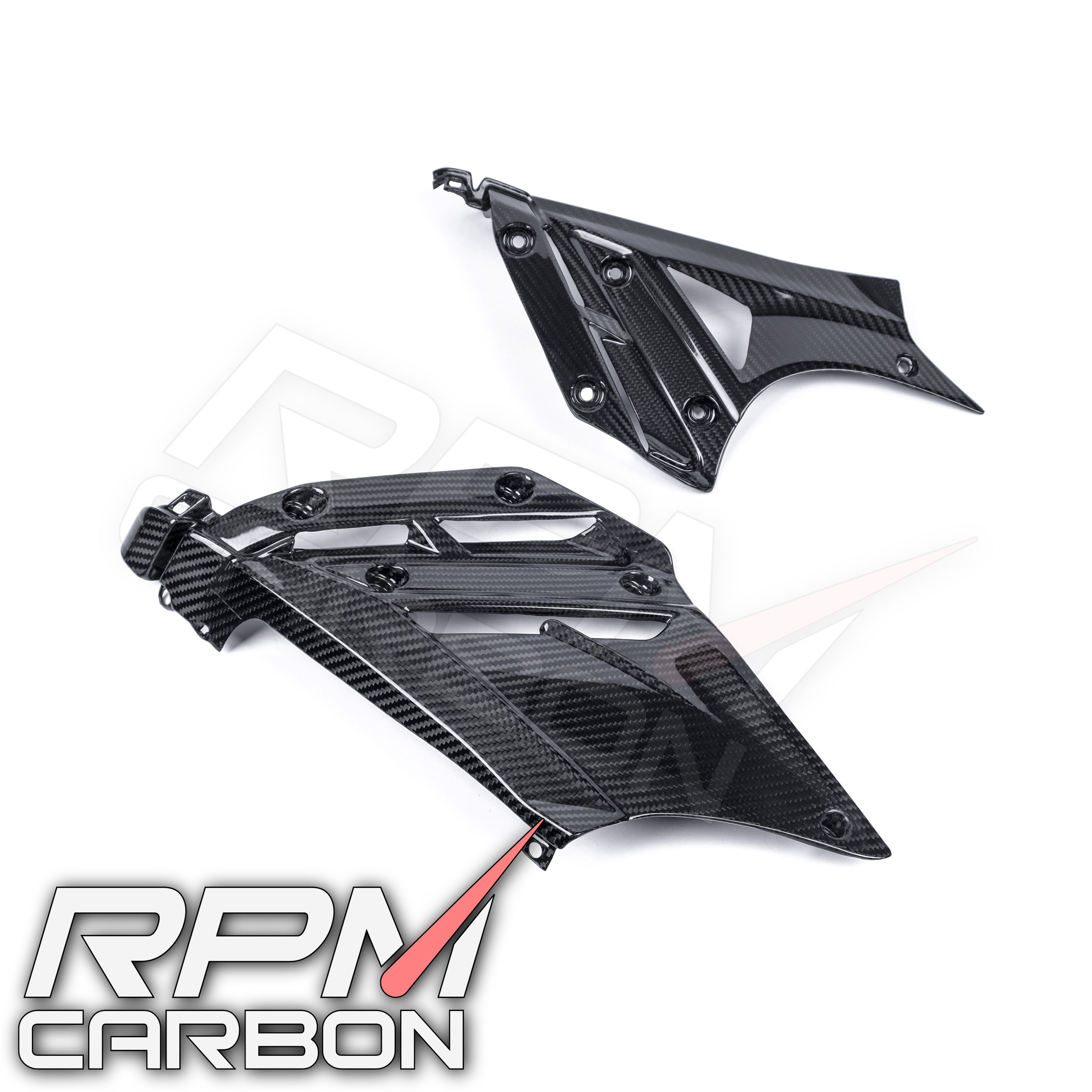 Ducati Streetfighter V2 Carbon Fiber Inner Side Panels