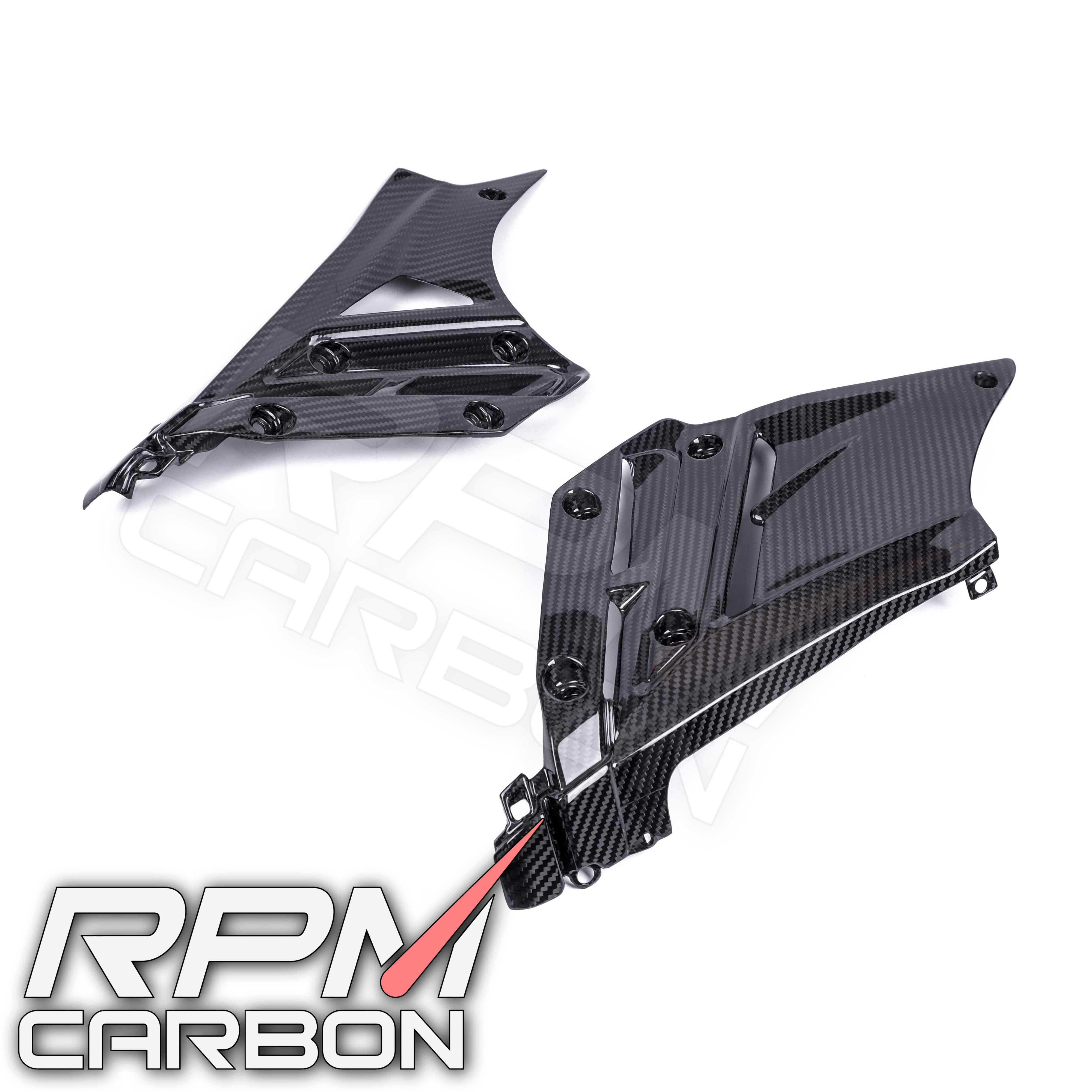 Ducati Streetfighter V2 Carbon Fiber Inner Side Panels
