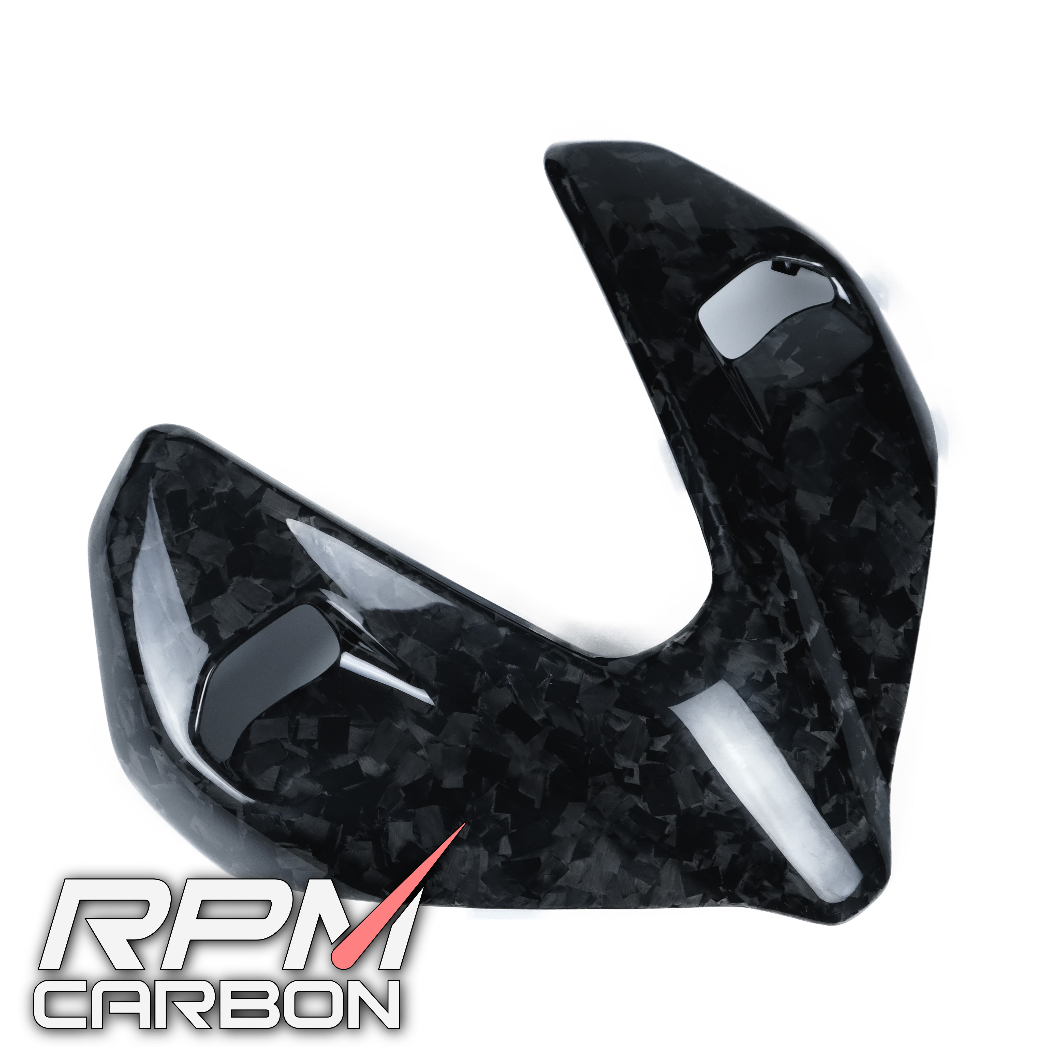 Ducati Streetfighter V4 Carbon Fiber Headlight Upper Fairing Panel