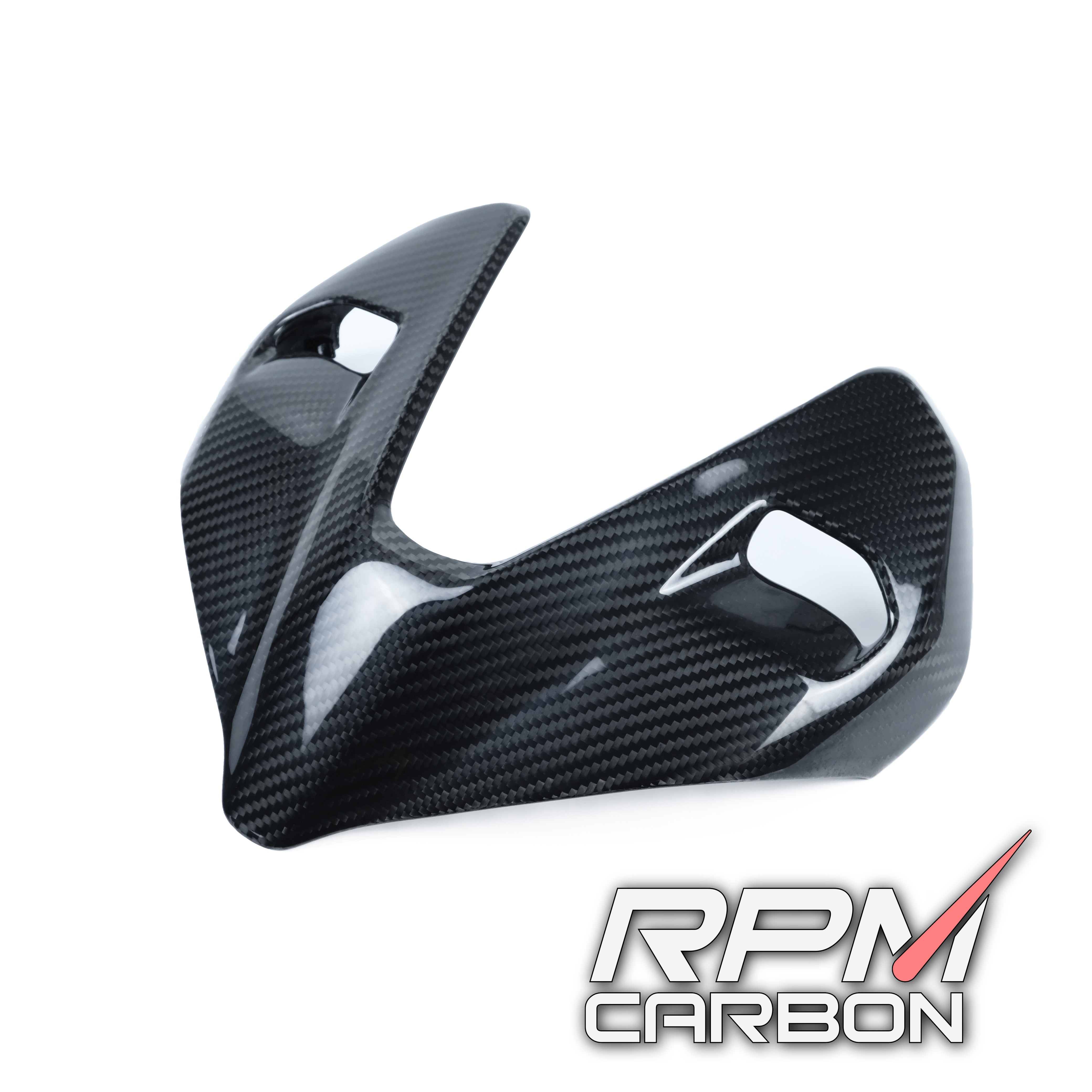 Ducati Streetfighter V4 Carbon Fiber Headlight Upper Fairing Panel