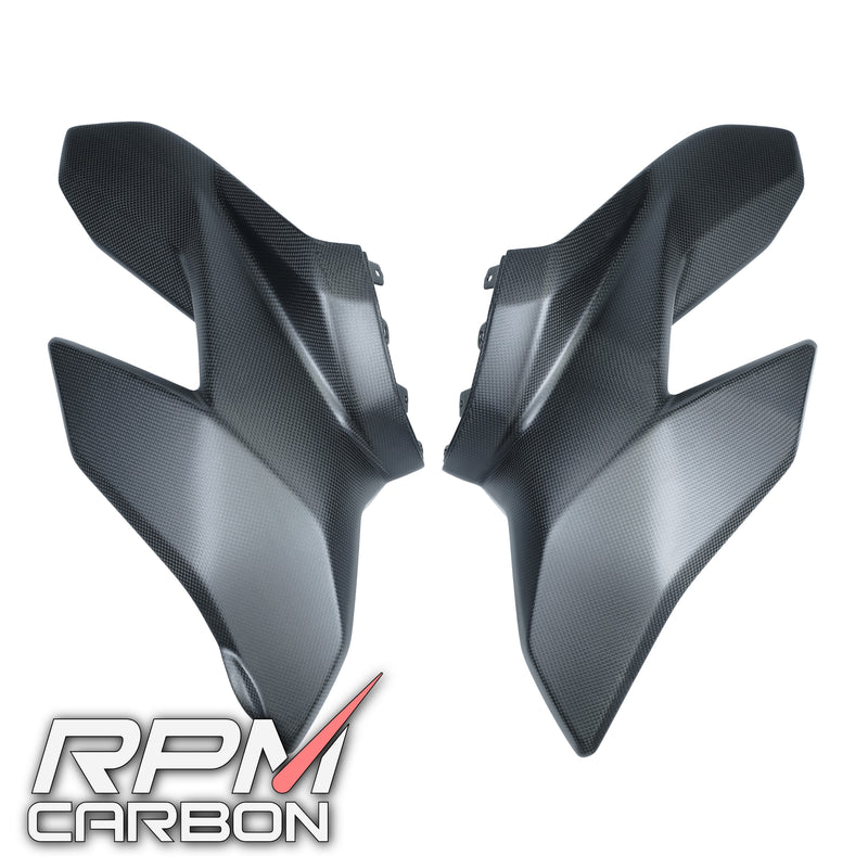 Ducati Streetfighter V4 Carbon Fiber Upper Tank Side Fairings