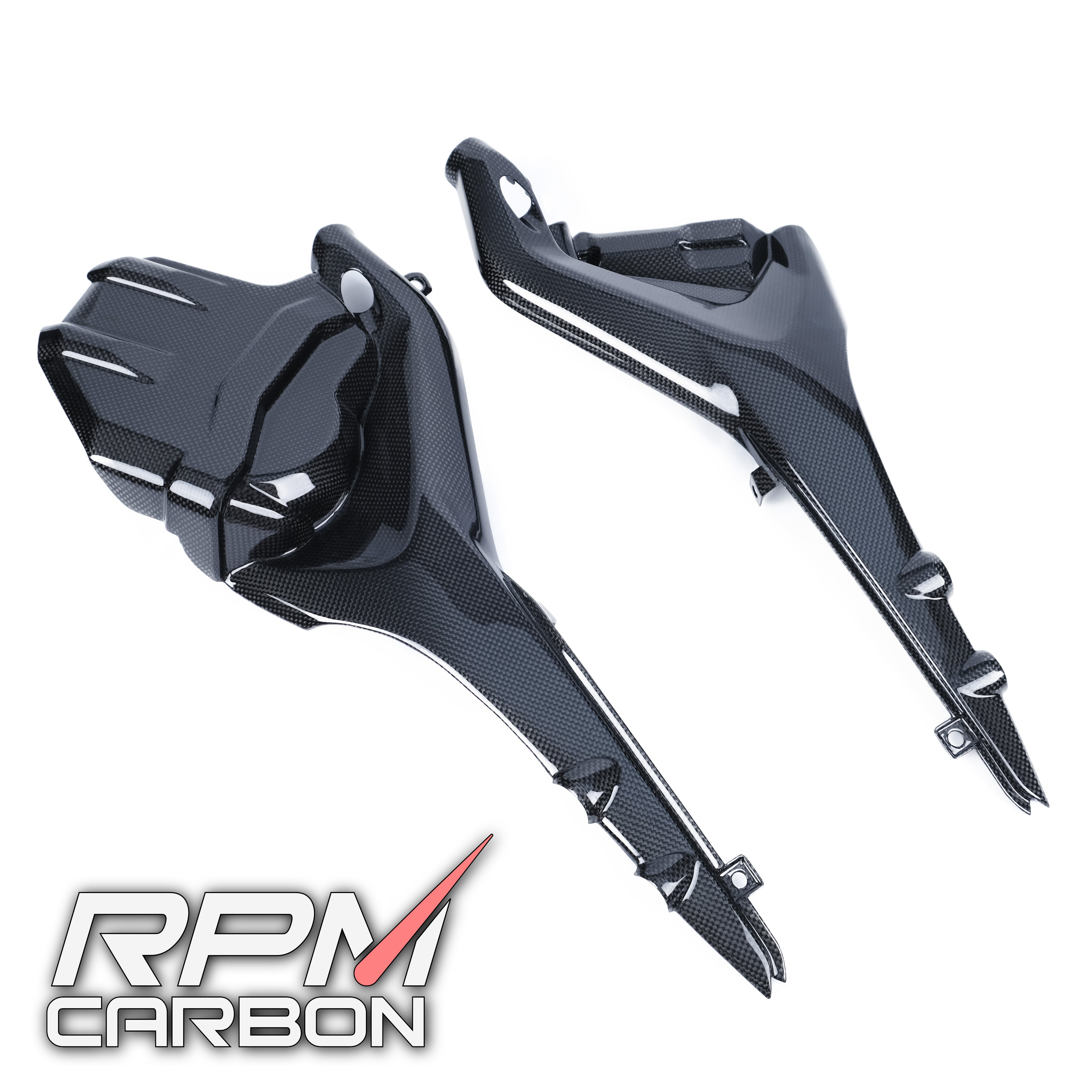 Ducati Streetfighter V4 Carbon Fiber Full Version Sub Frame Covers Protectors