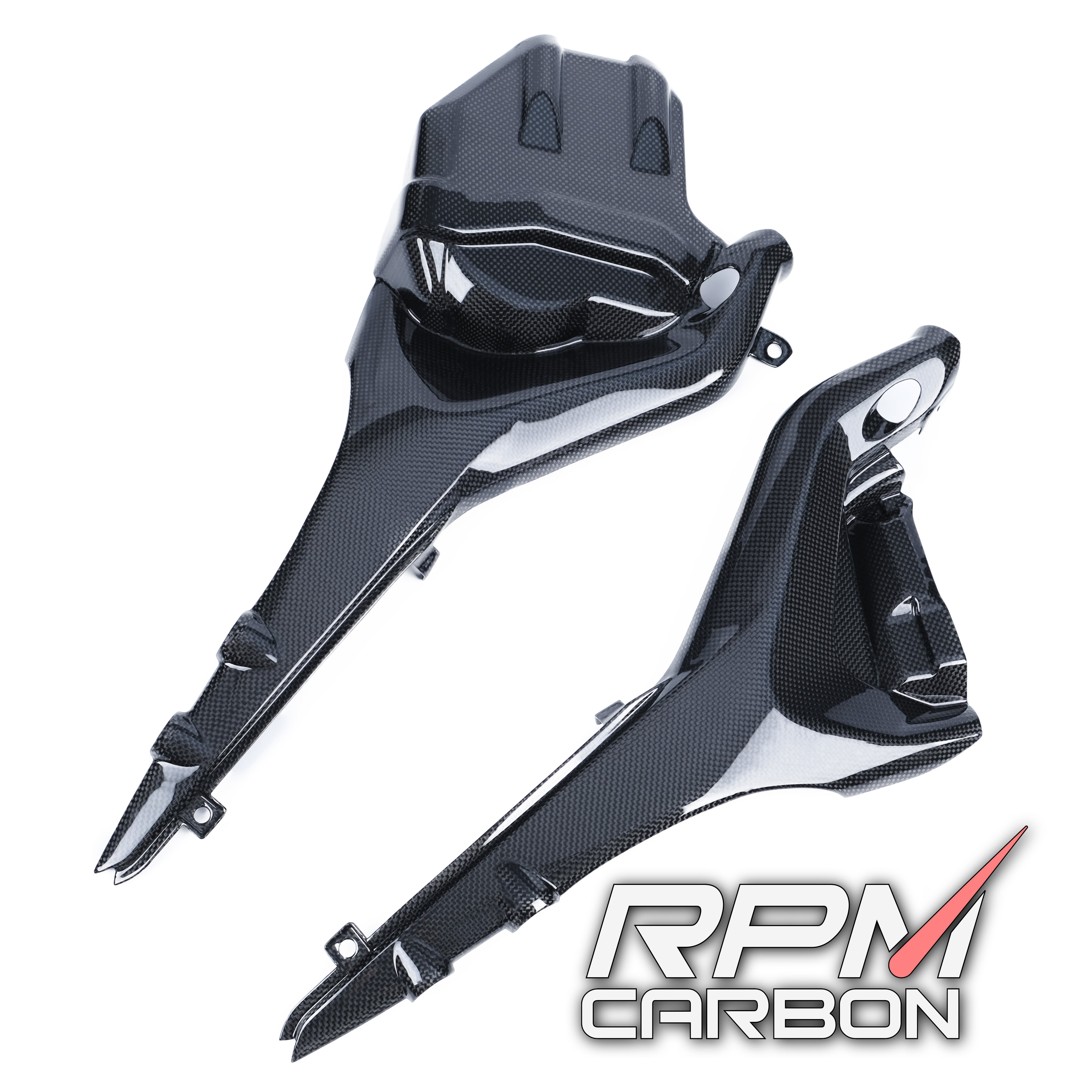 Ducati Streetfighter V4 Carbon Fiber Full Version Sub Frame Covers Protectors