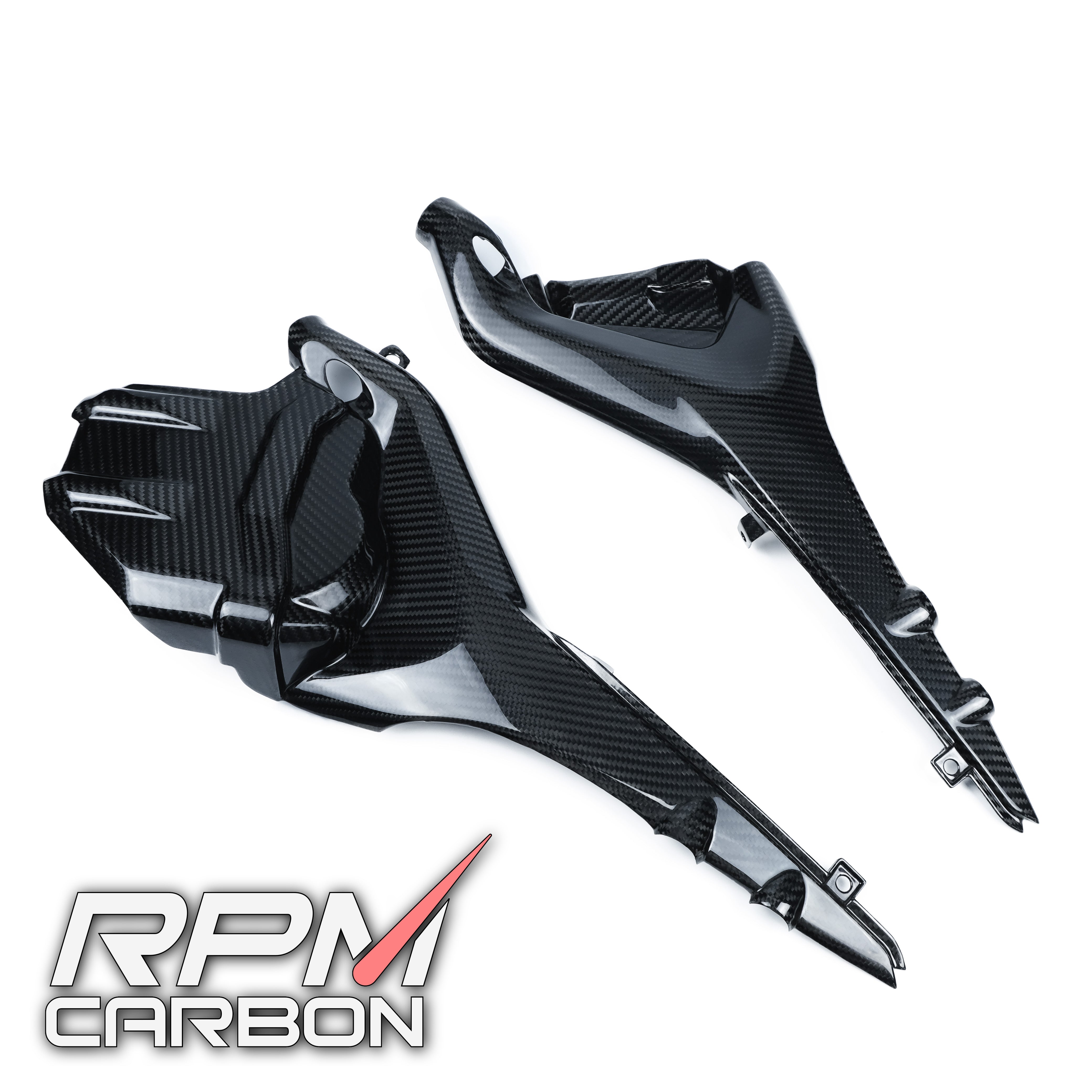 Ducati Streetfighter V4 Carbon Fiber Full Version Sub Frame Covers Protectors