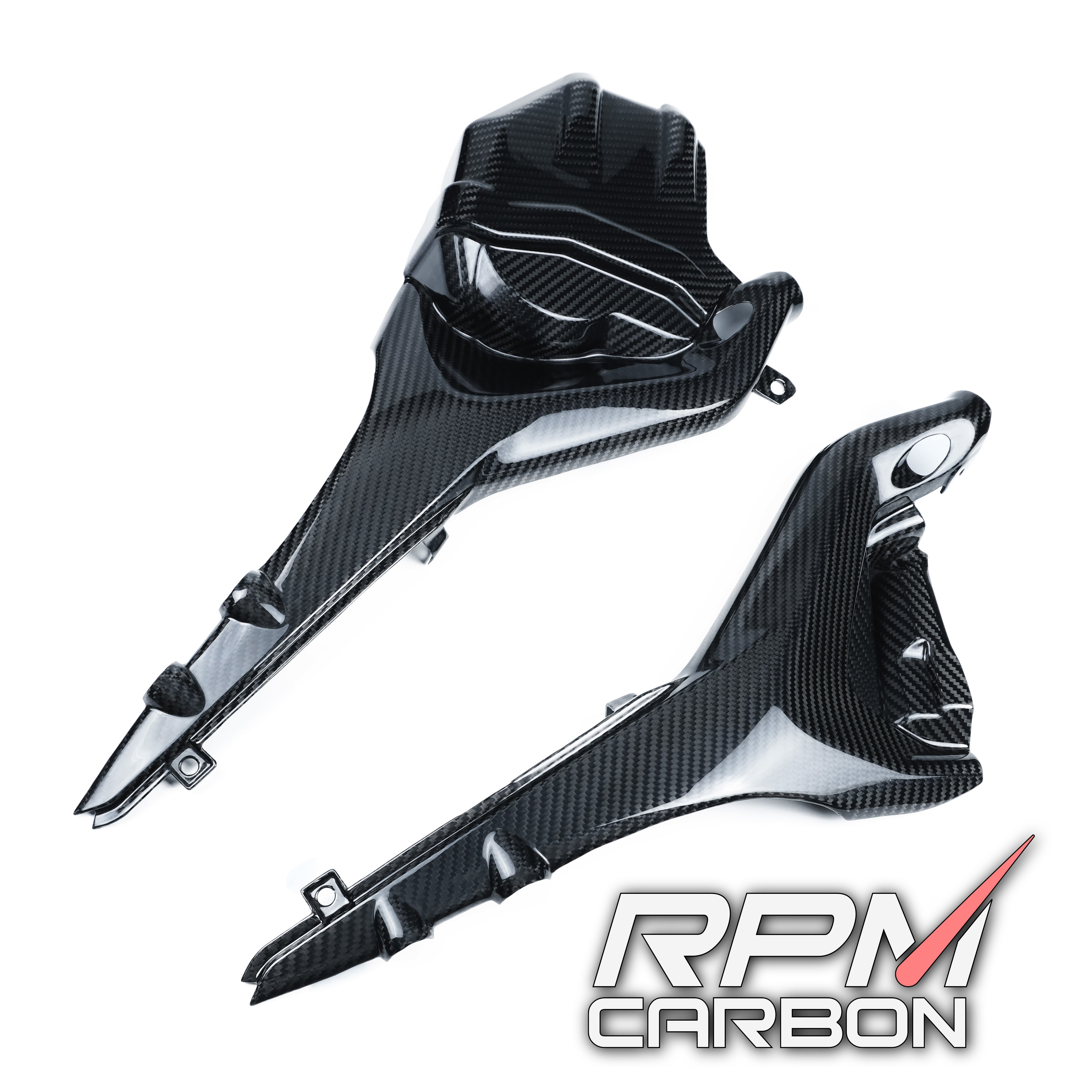 Ducati Streetfighter V4 Carbon Fiber Full Version Sub Frame Covers Protectors