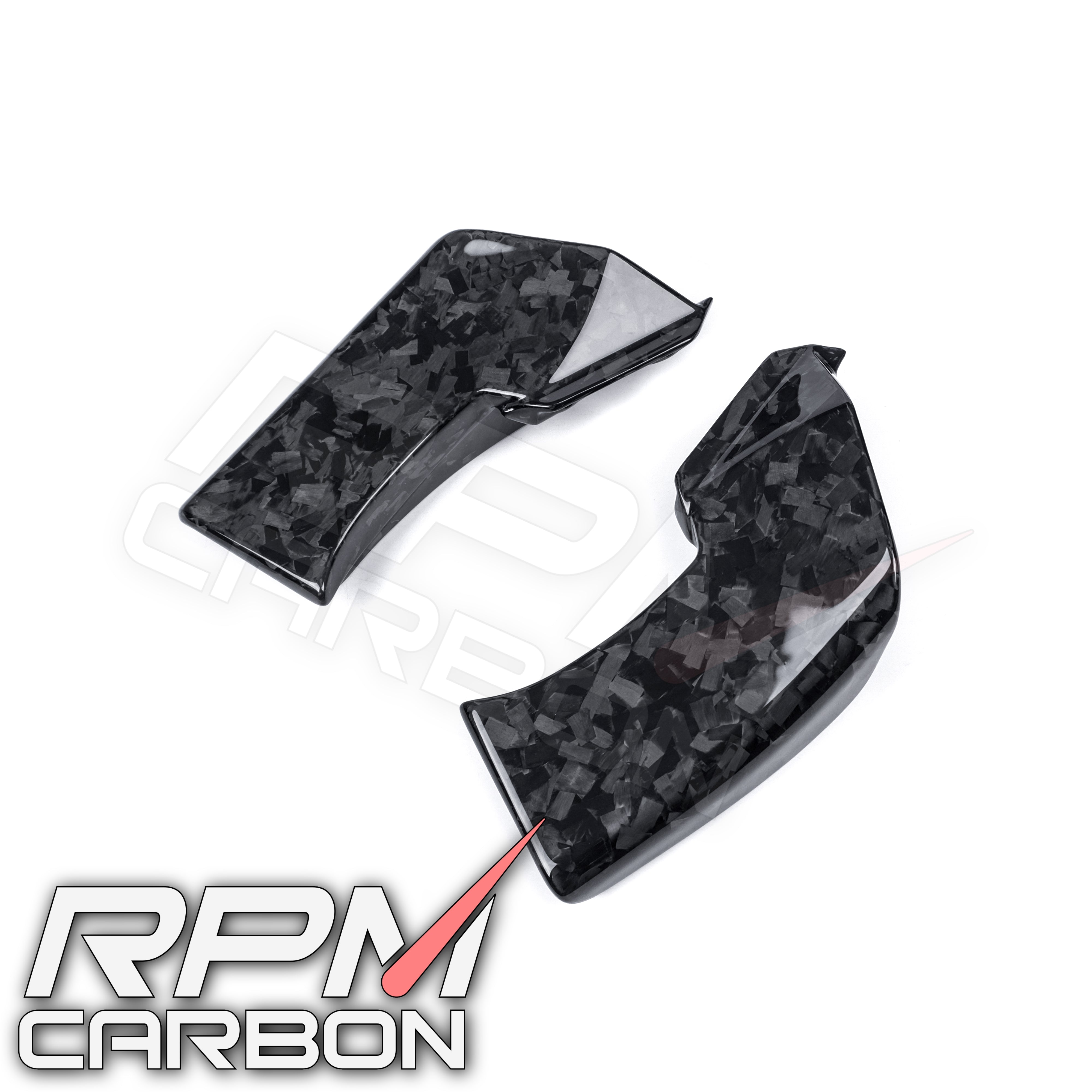 Ducati Streetfighter V4 V2 Carbon Fiber Lower Winglets
