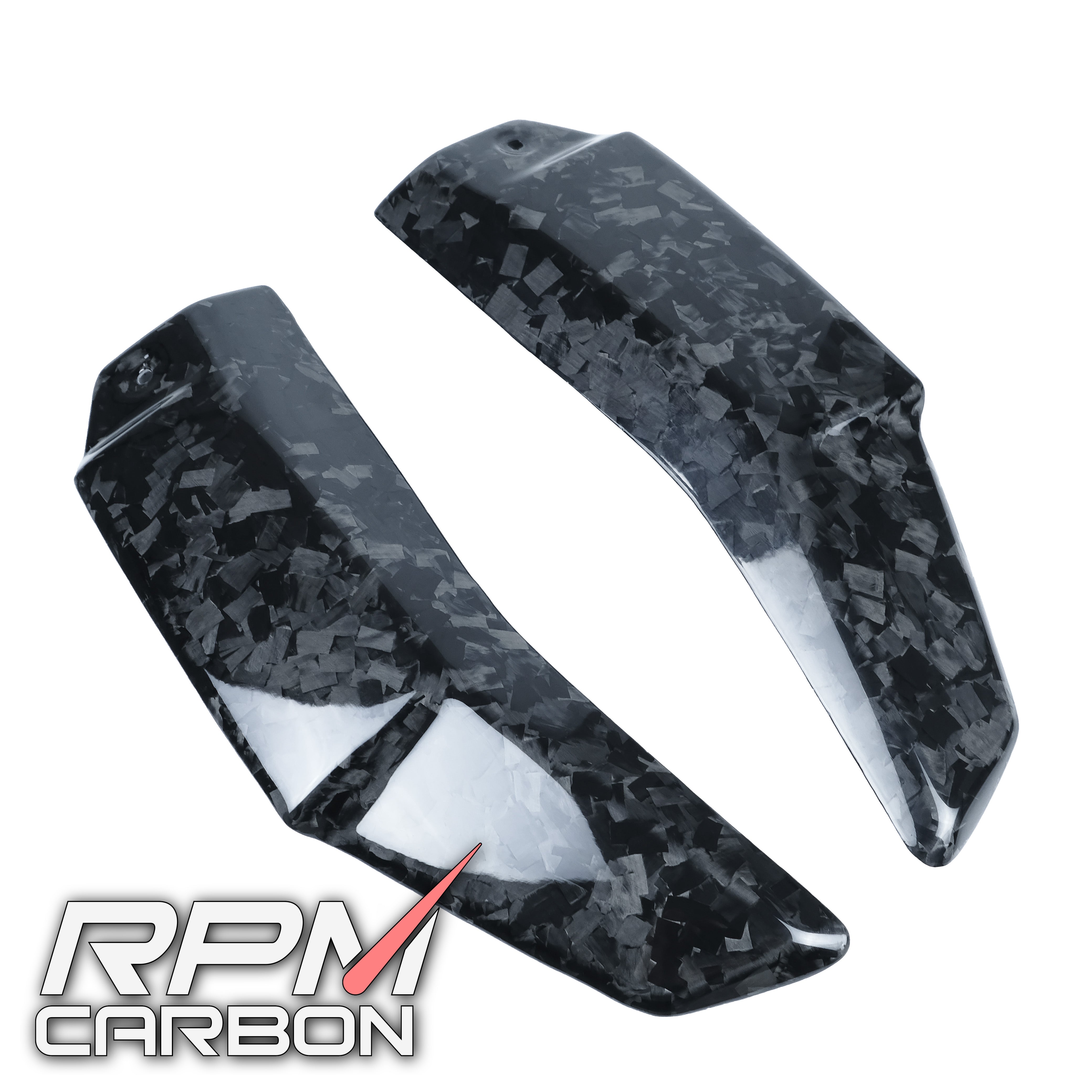 Ducati Streetfighter V4 Carbon Fiber Upper Radiator Guards Panels