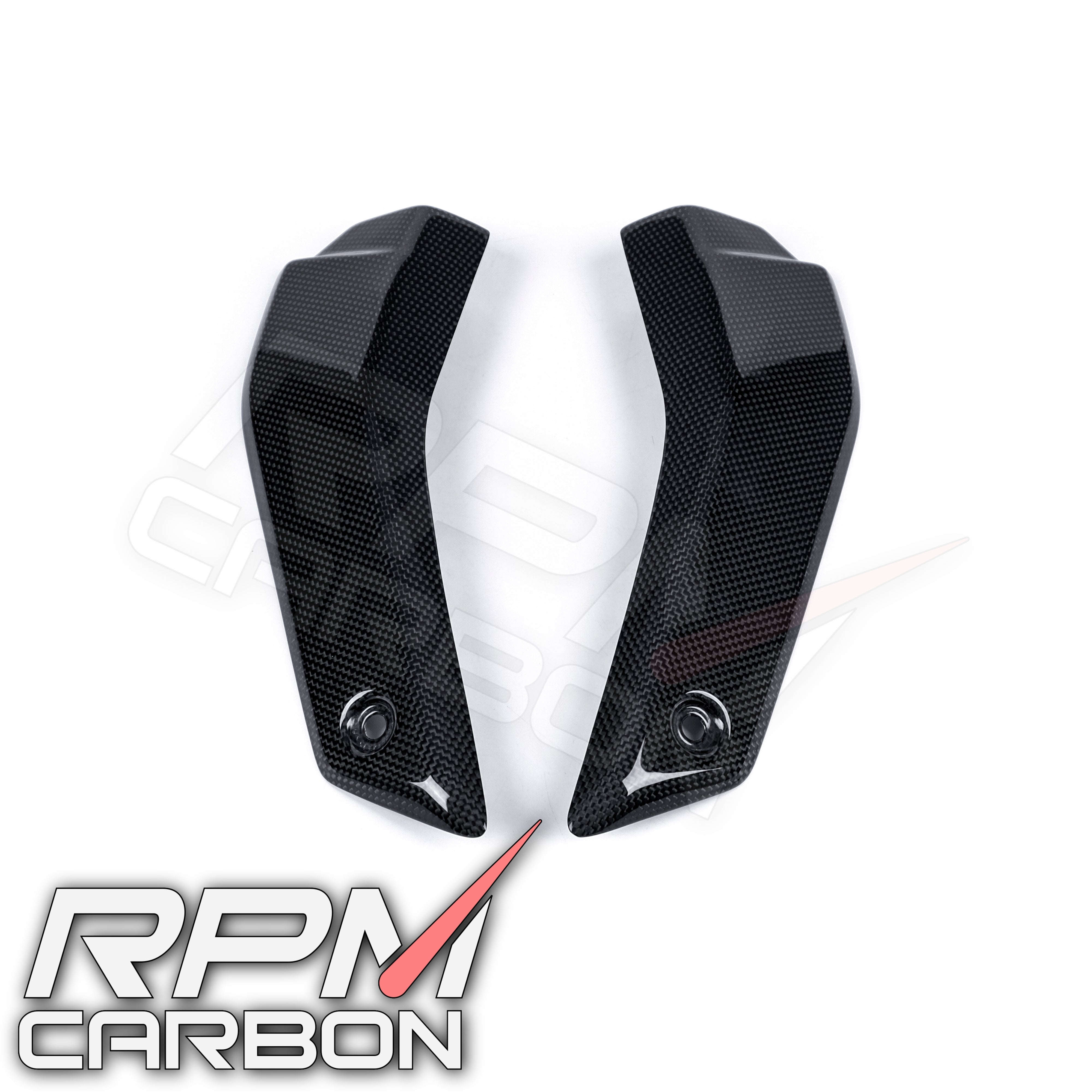 Ducati Streetfighter V4 Carbon Fiber Lower Radiator Guards Panels