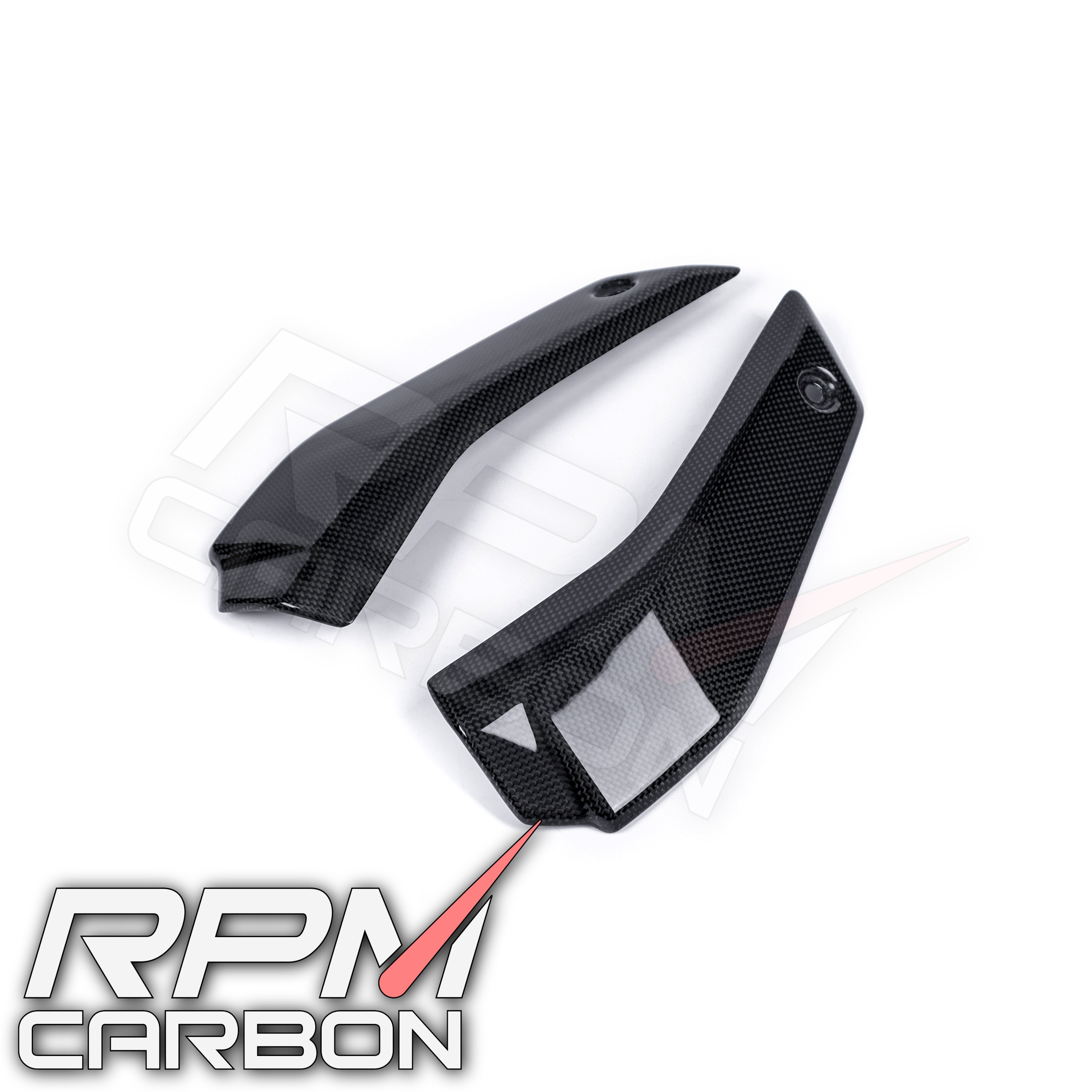Ducati Streetfighter V4 Carbon Fiber Lower Radiator Guards Panels