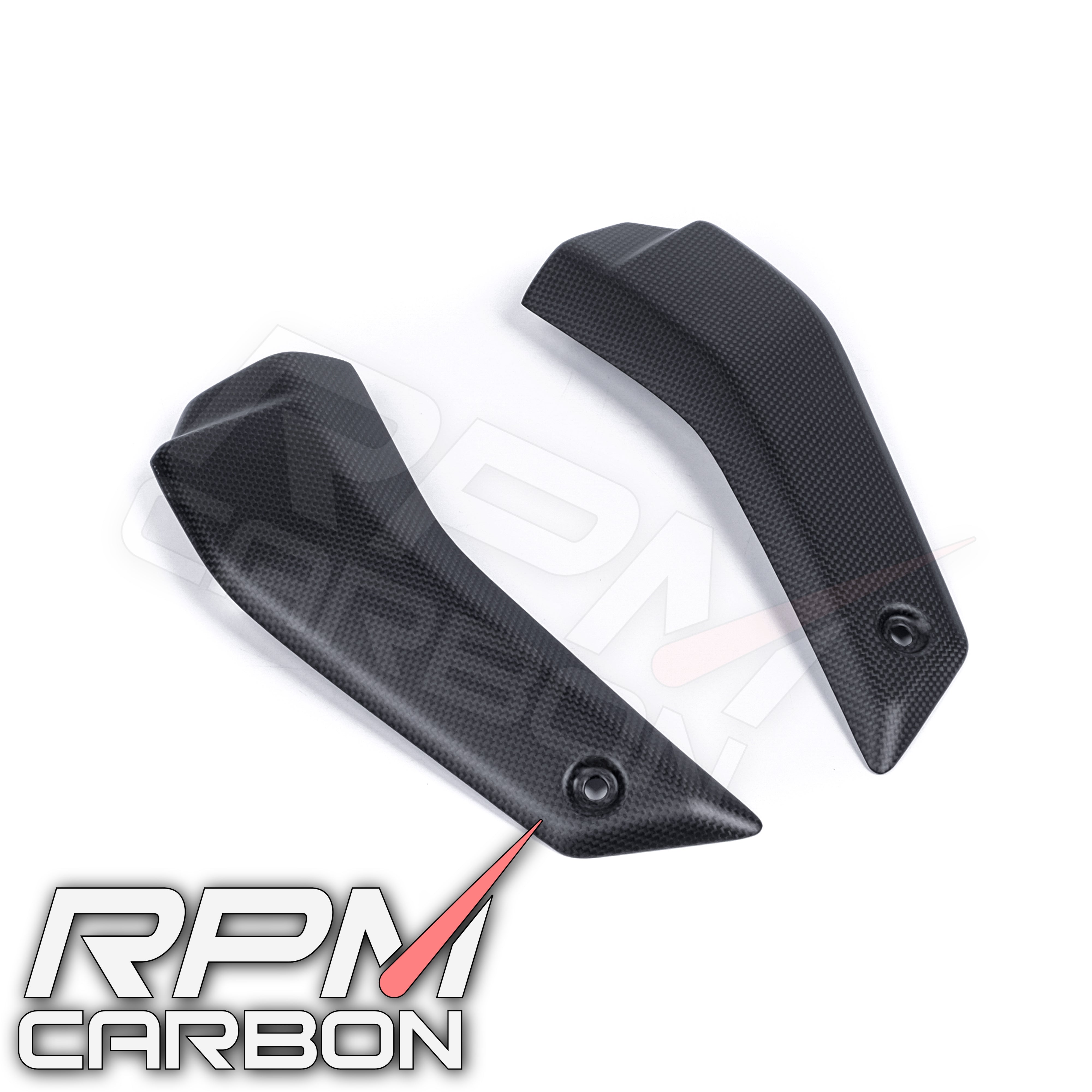 Ducati Streetfighter V4 Carbon Fiber Lower Radiator Guards Panels
