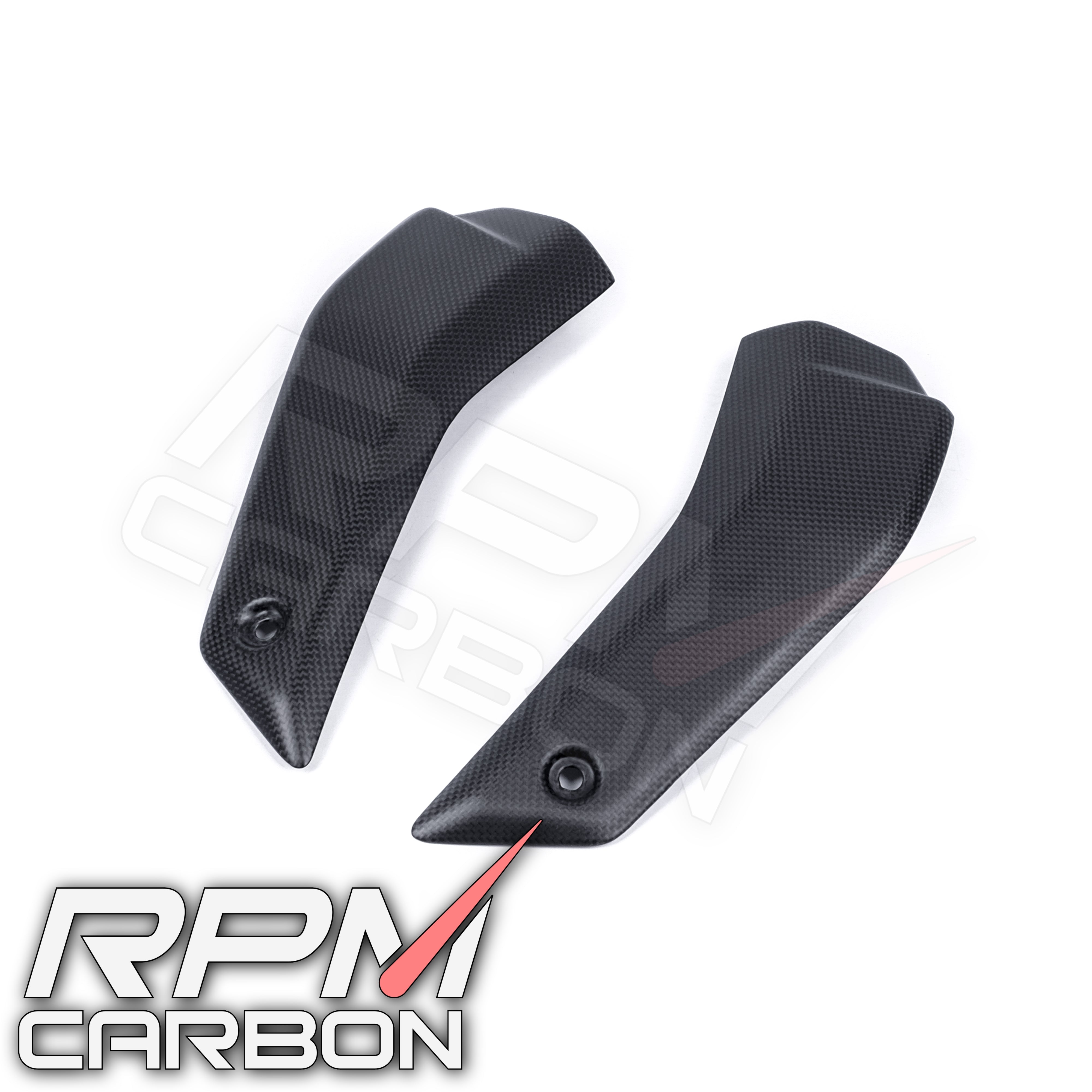 Ducati Streetfighter V4 Carbon Fiber Lower Radiator Guards Panels