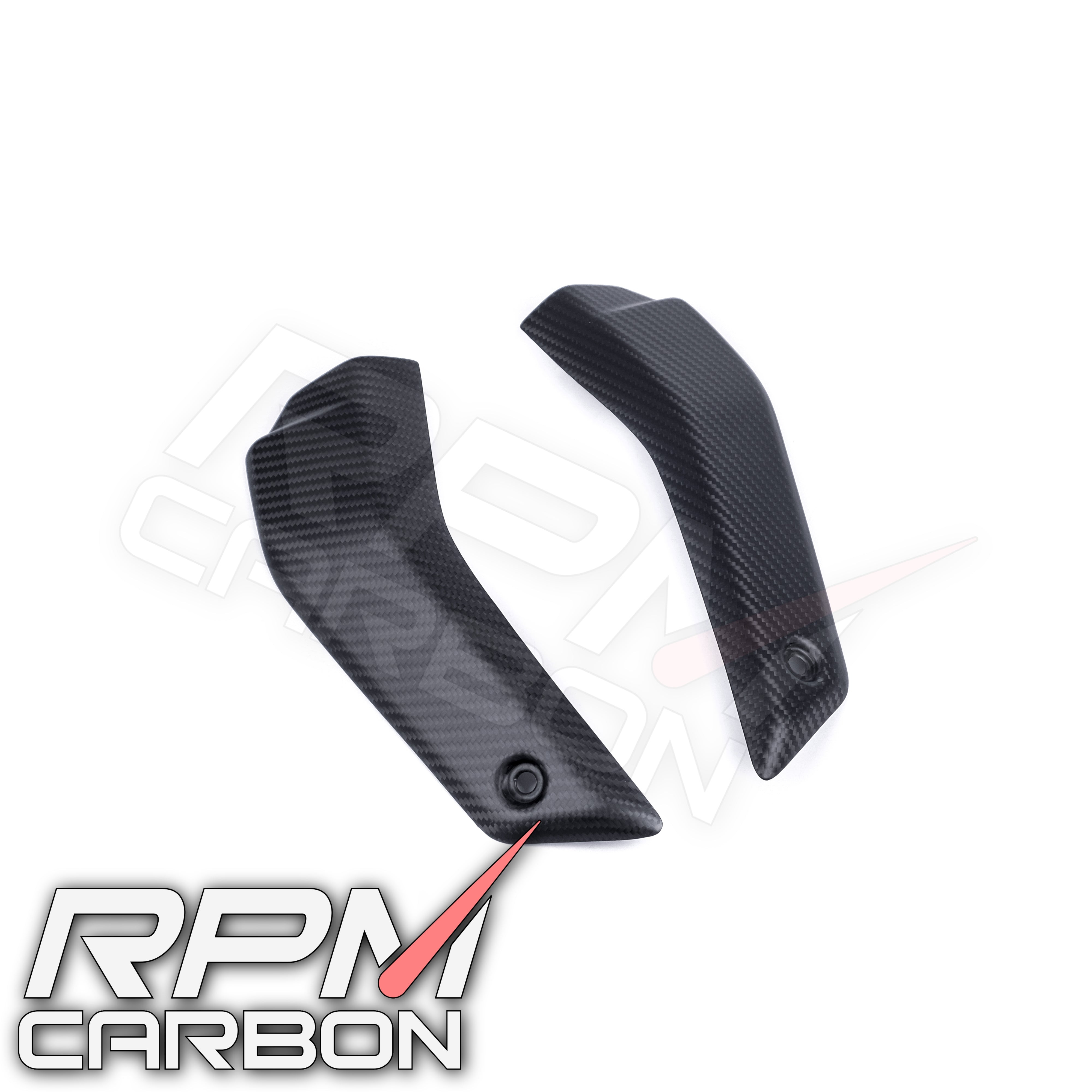 Ducati Streetfighter V4 Carbon Fiber Lower Radiator Guards Panels