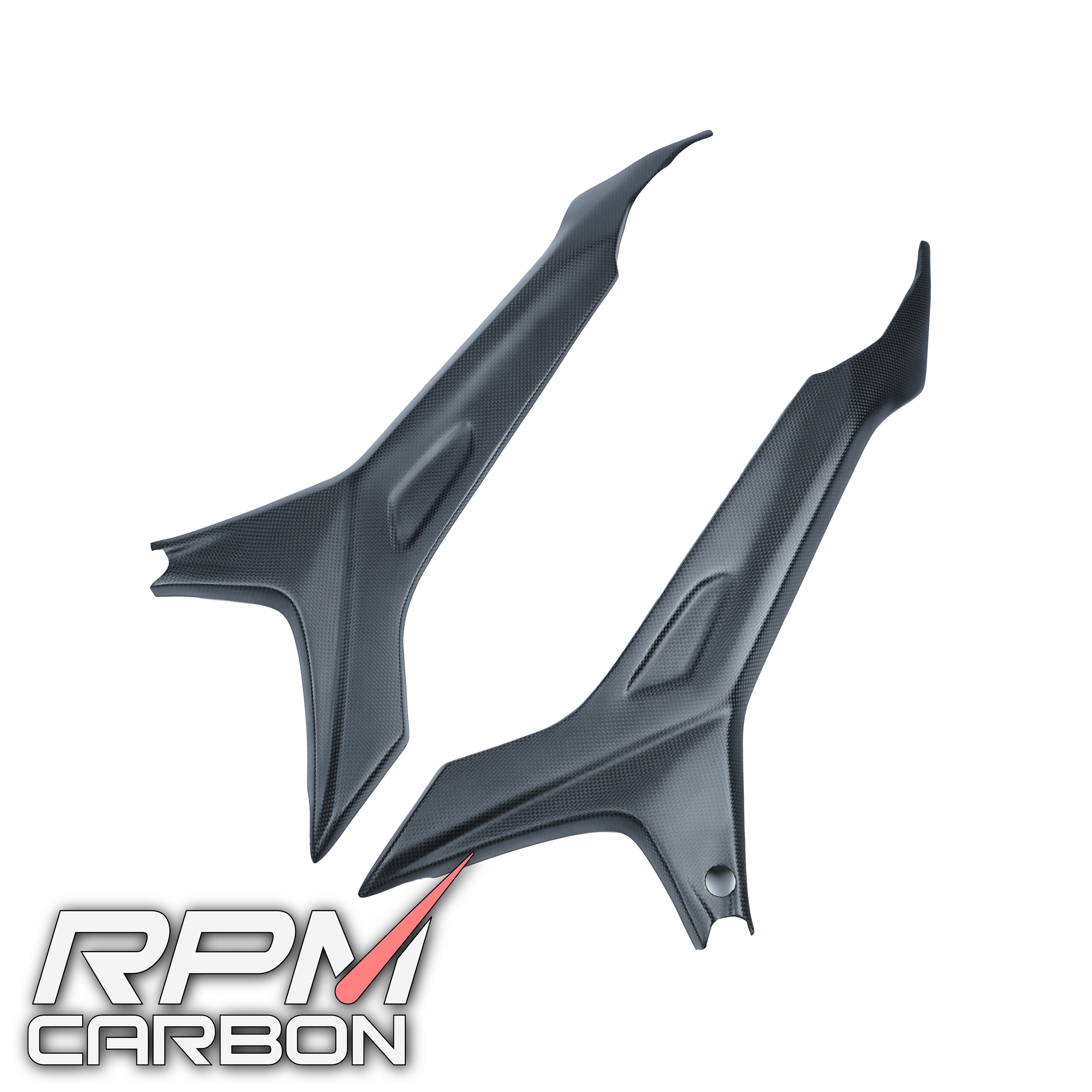 Ducati Hypermotard 821/939 Carbon Fiber Subframe Covers