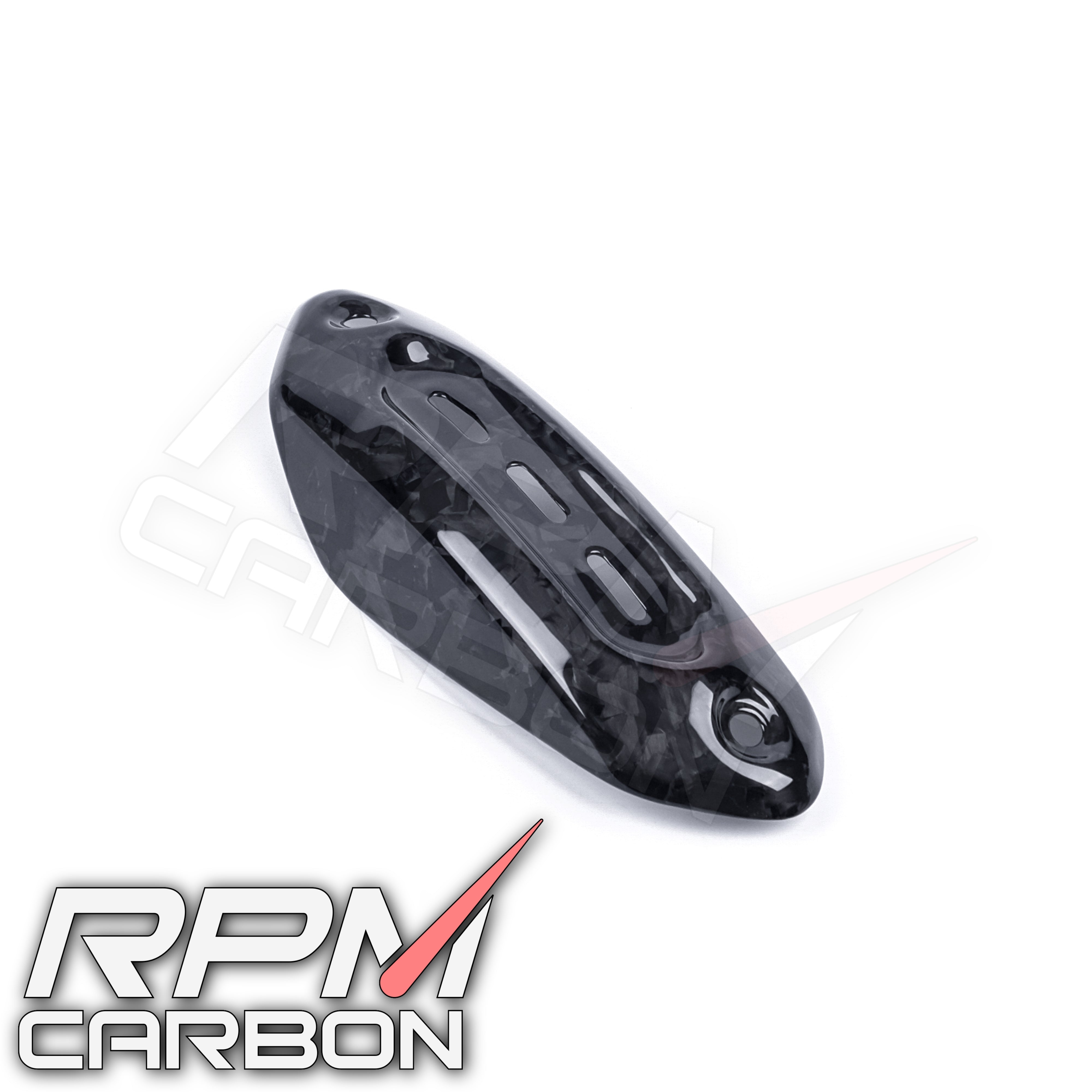 Ducati Hypermotard 821/939/950 Carbon Fiber Exhaust Heat Shield Cover Guard