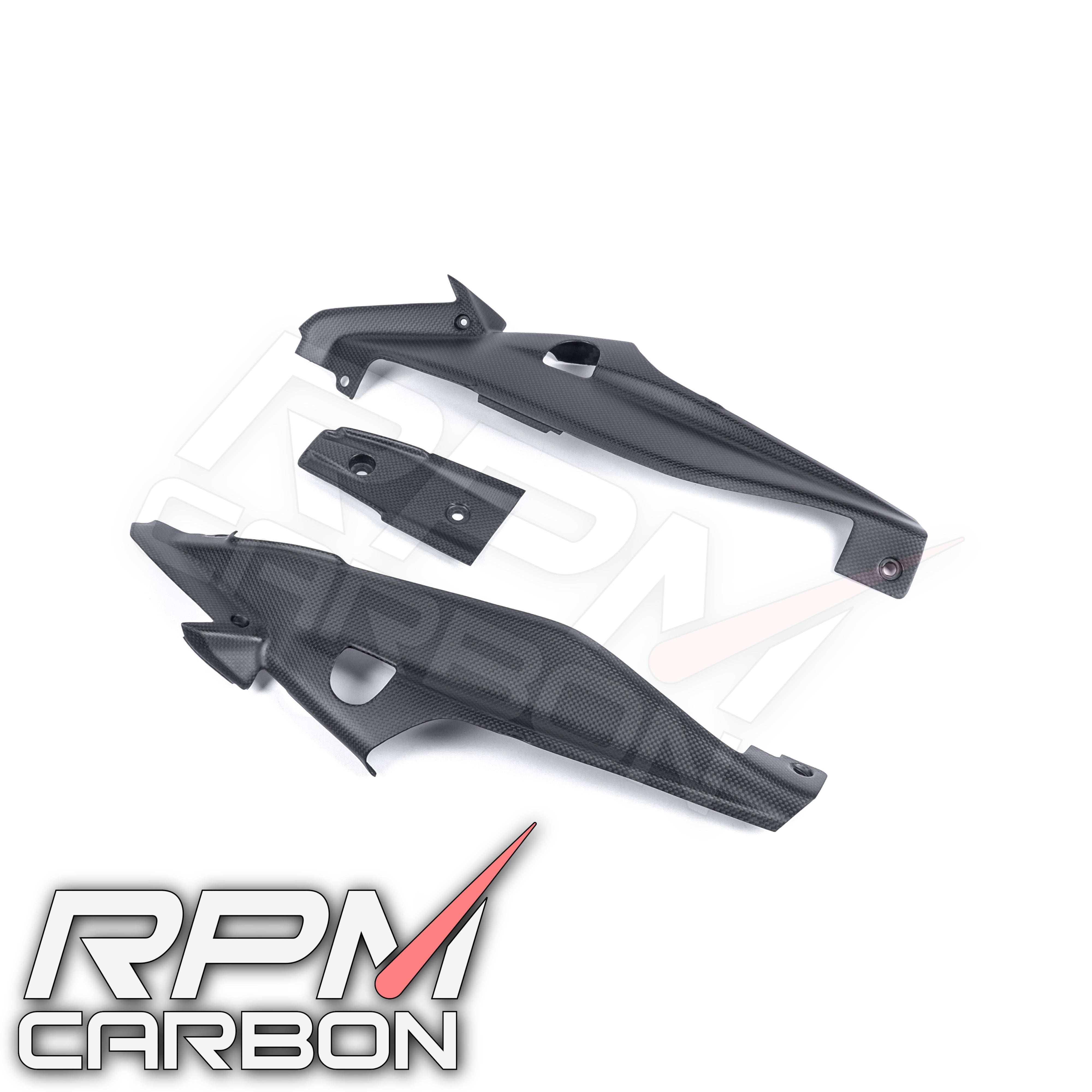 Ducati Hypermotard 950 Carbon Fiber Undertail Side Panels