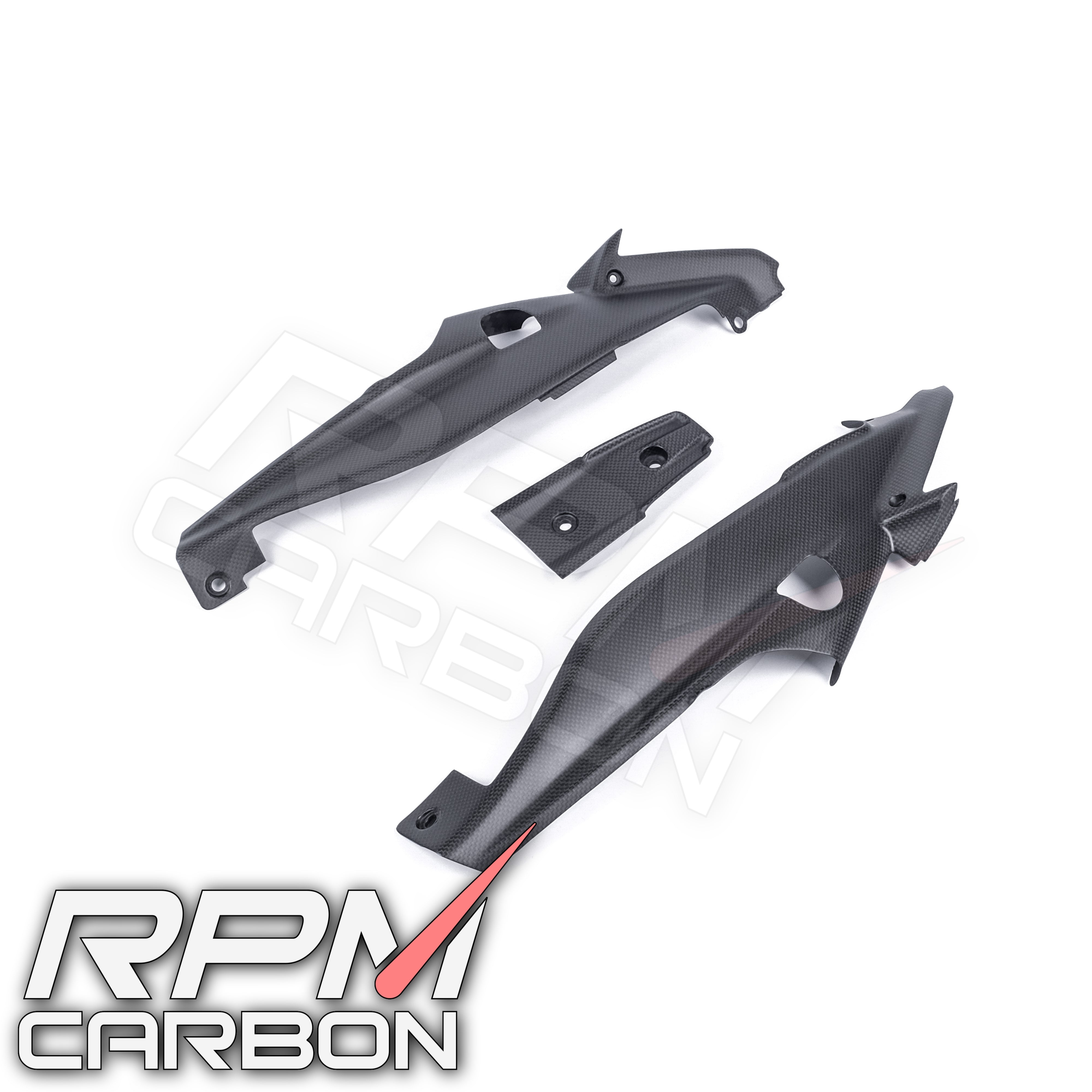 Ducati Hypermotard 950 Carbon Fiber Undertail Side Panels