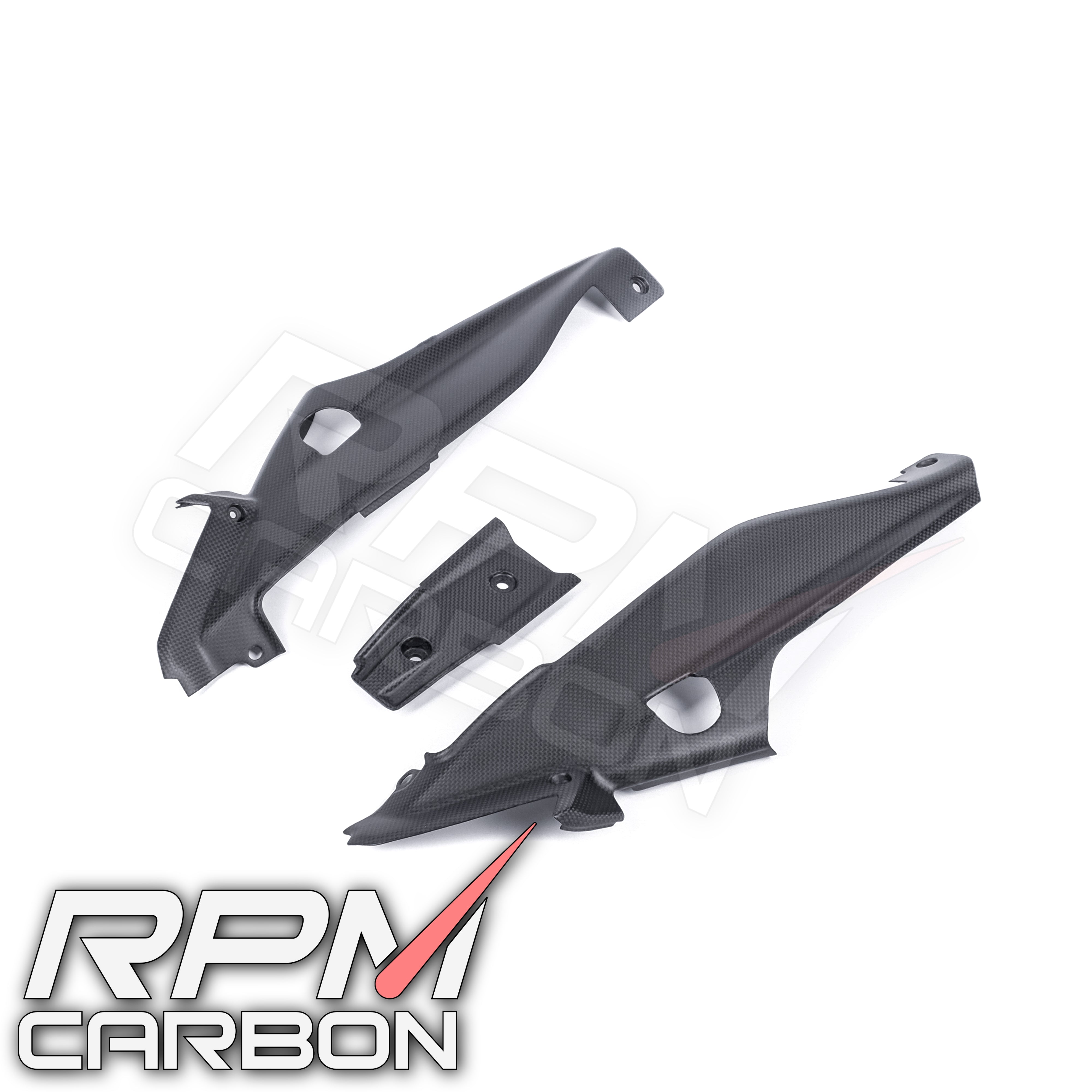 Ducati Hypermotard 950 Carbon Fiber Undertail Side Panels