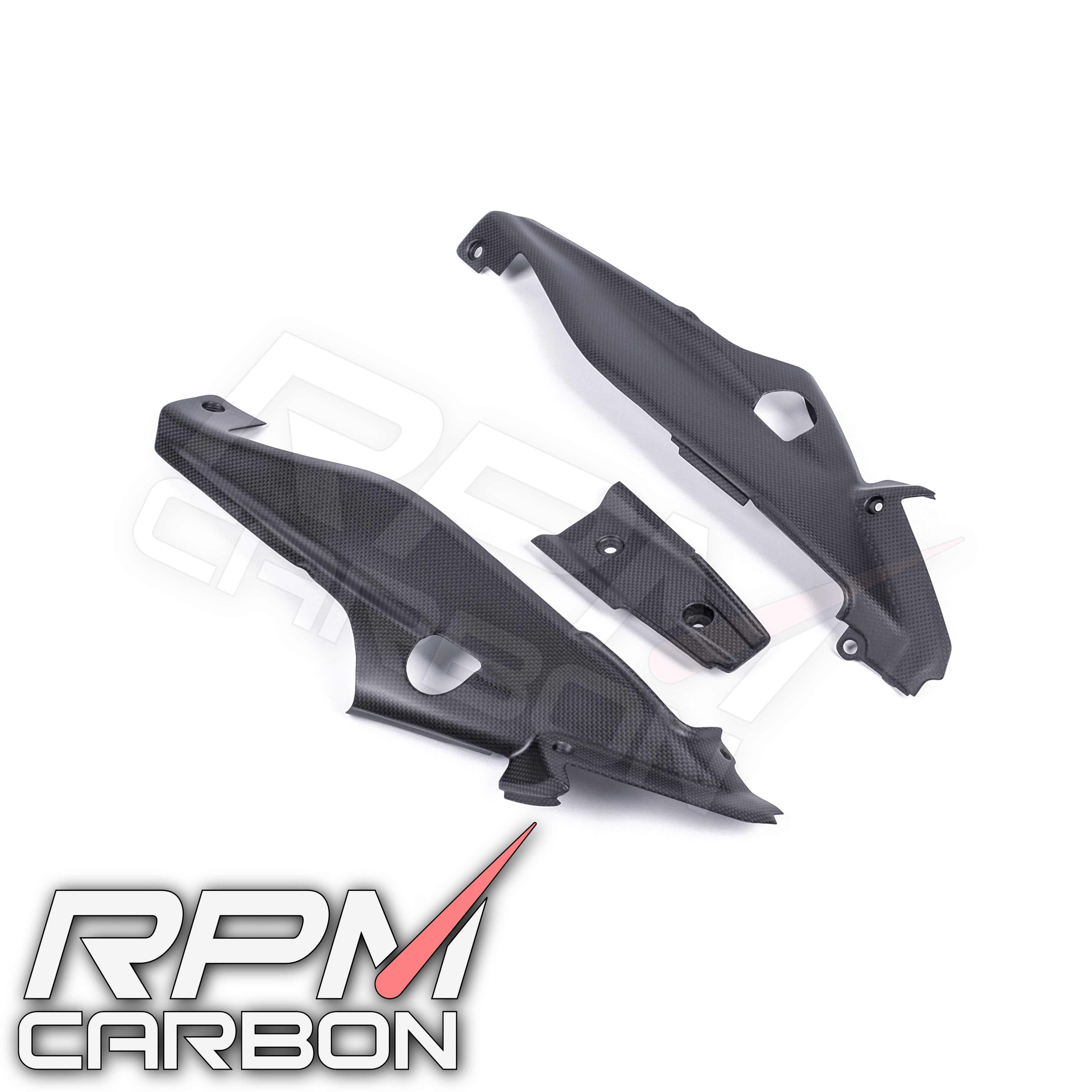 Ducati Hypermotard 950 Carbon Fiber Undertail Side Panels
