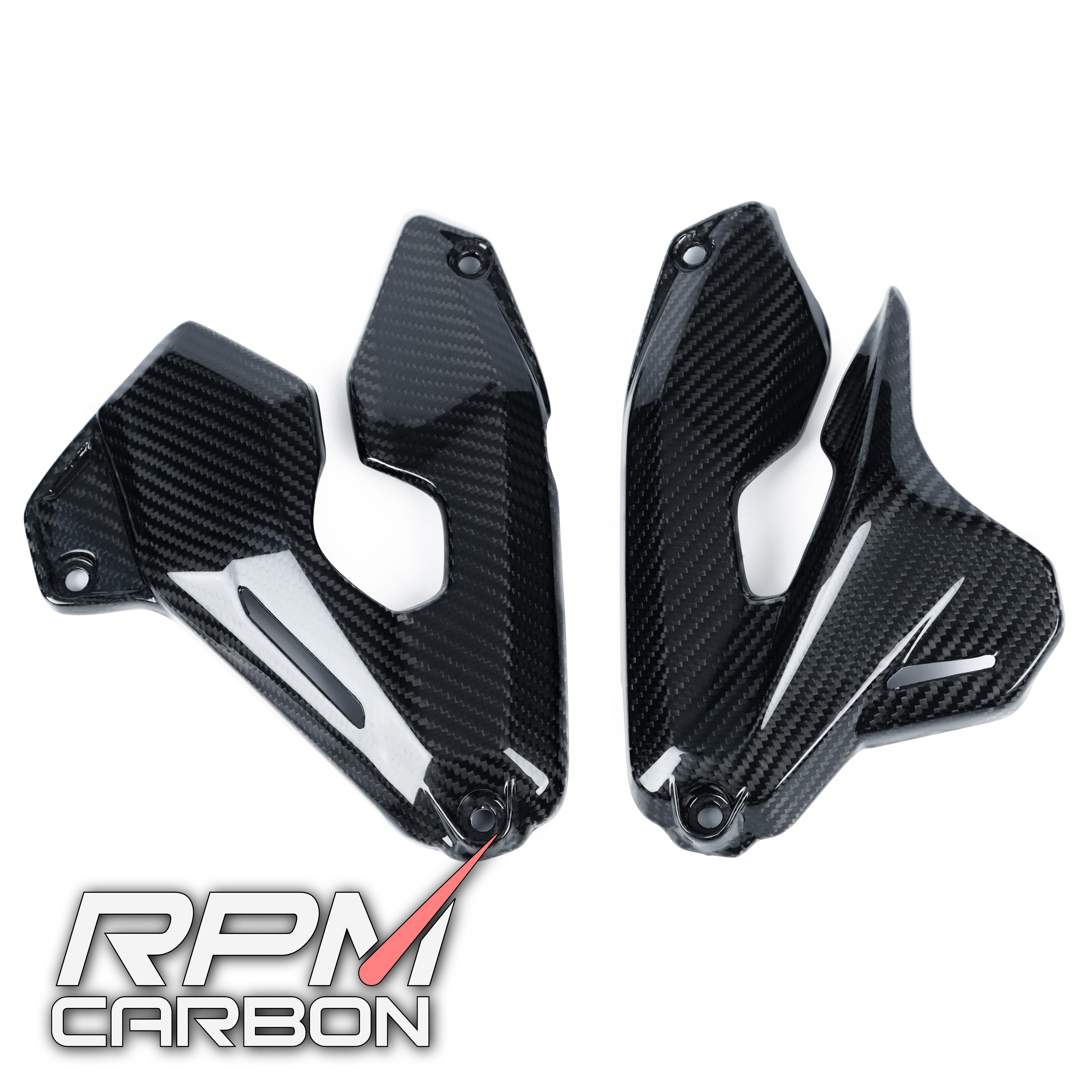 Ducati Monster 937 Carbon Fiber Engine Covers