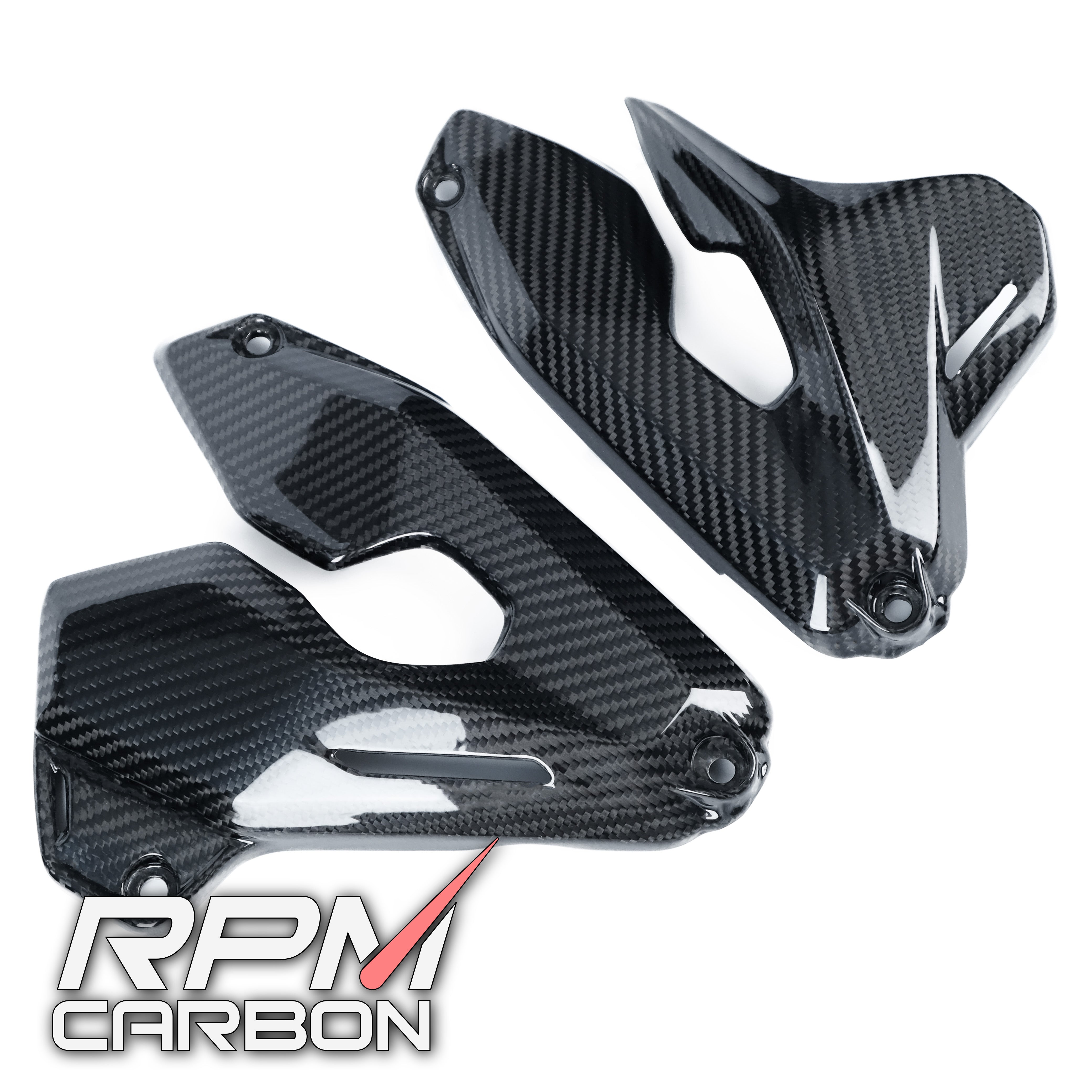 Ducati Monster 937 Carbon Fiber Engine Covers