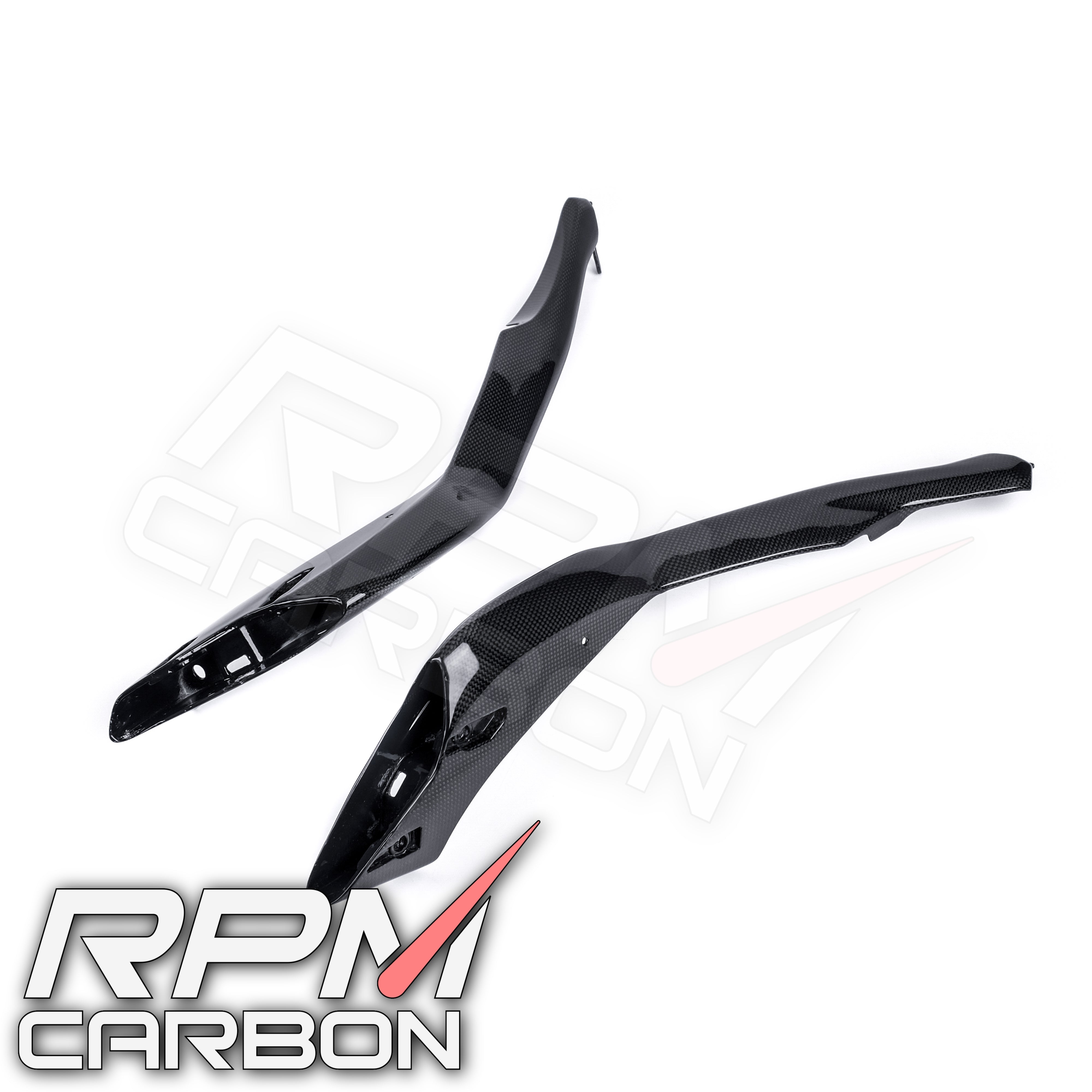Ducati Monster 937 Carbon Fiber Tank Side Panels
