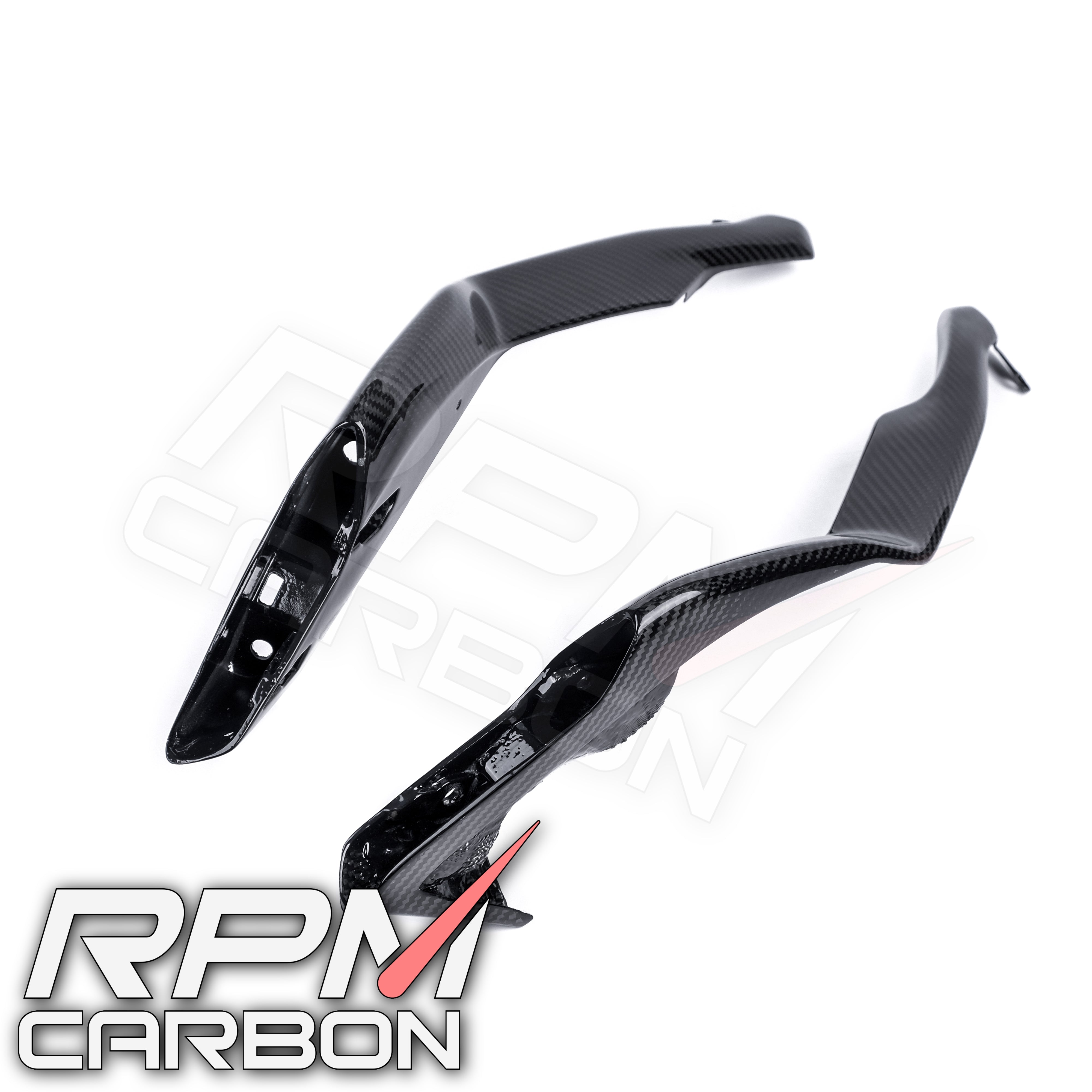Ducati Monster 937 Carbon Fiber Tank Side Panels
