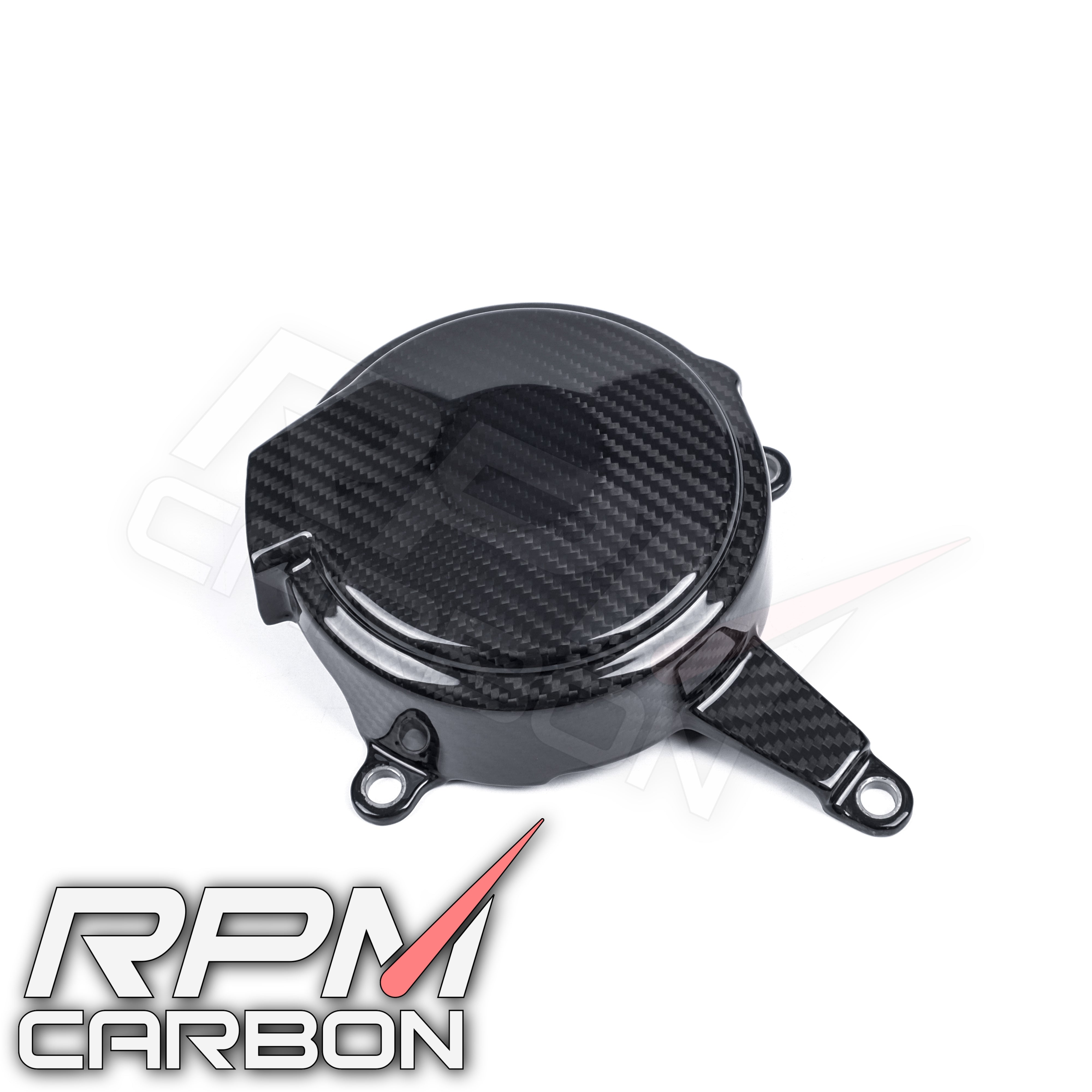 Ducati Panigale/Streetfighter V4 Carbon Fiber Alternator Cover Carbon Fiber