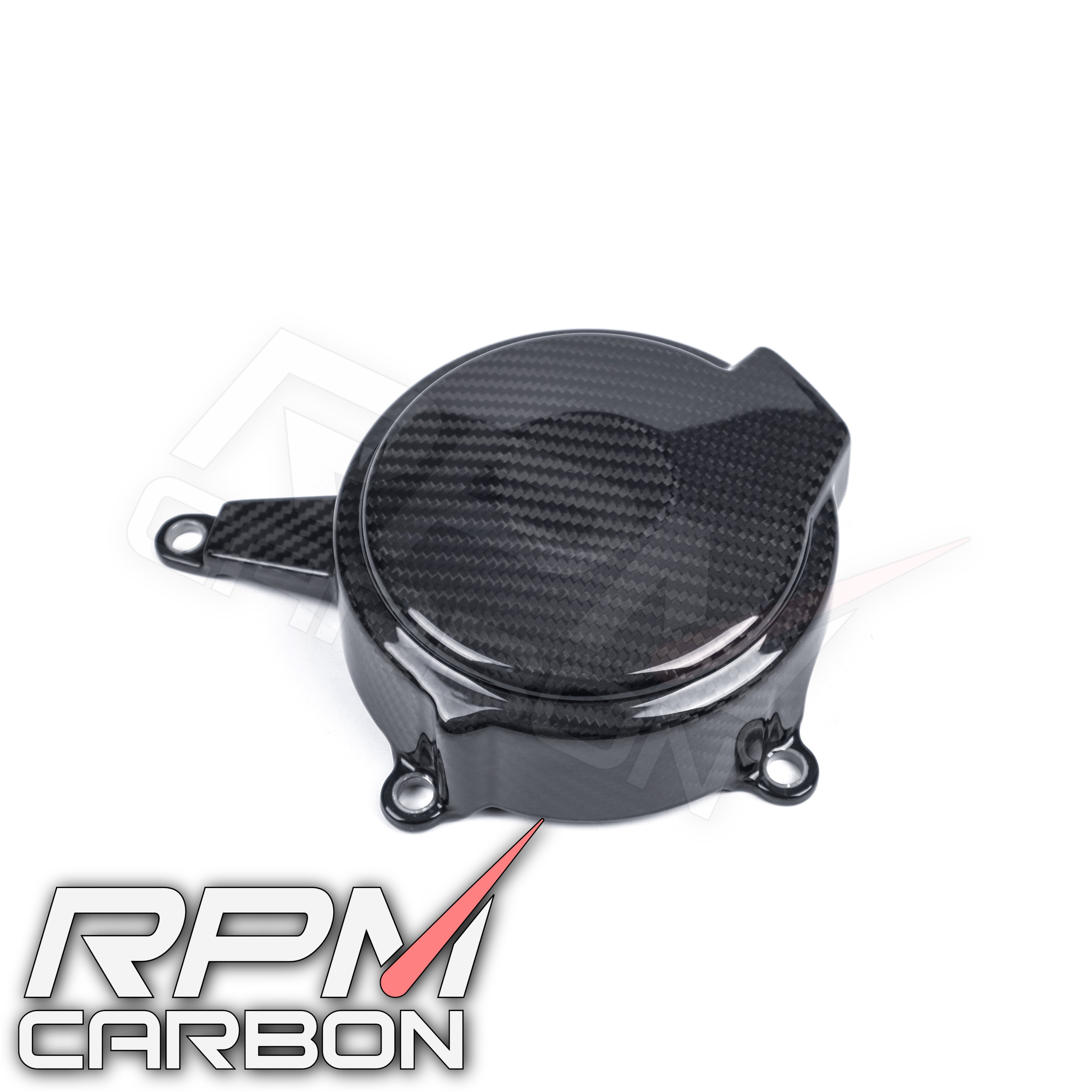 Ducati Panigale/Streetfighter V4 Carbon Fiber Alternator Cover Carbon Fiber