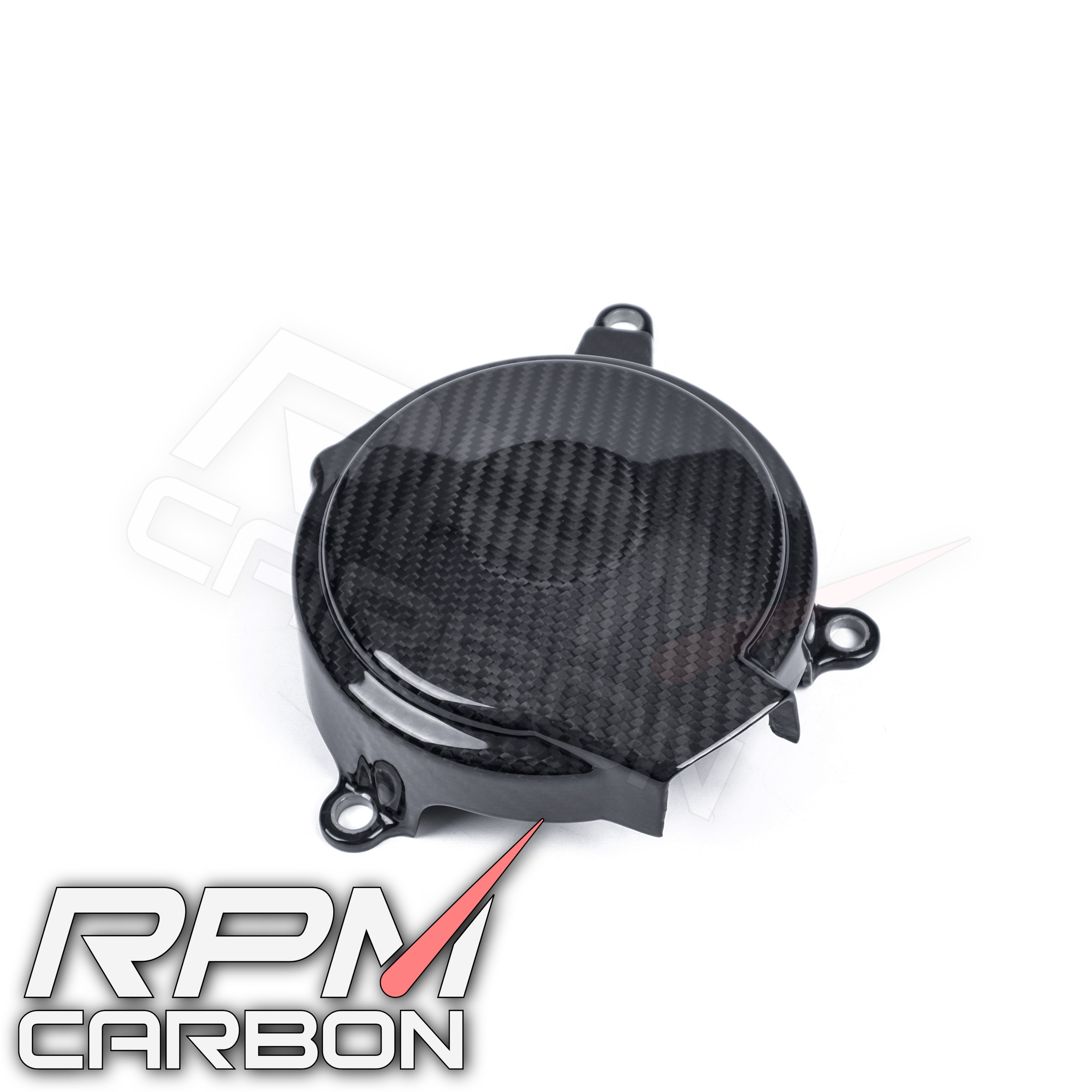 Ducati Panigale/Streetfighter V4 Carbon Fiber Alternator Cover Carbon Fiber