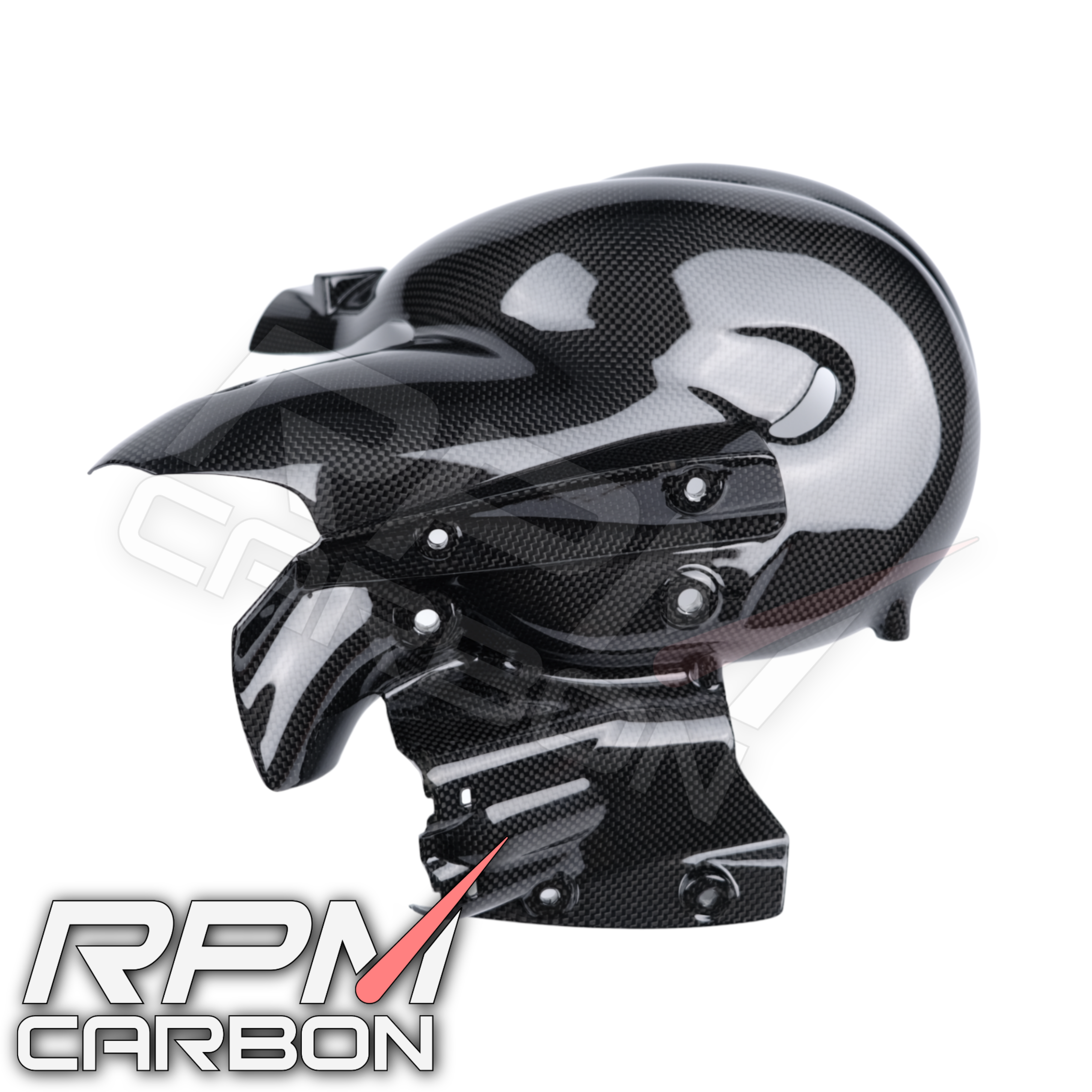 Ducati Panigale/Streetfighter V4 Carbon Fiber Exhaust Cover (EURO 4 Only)