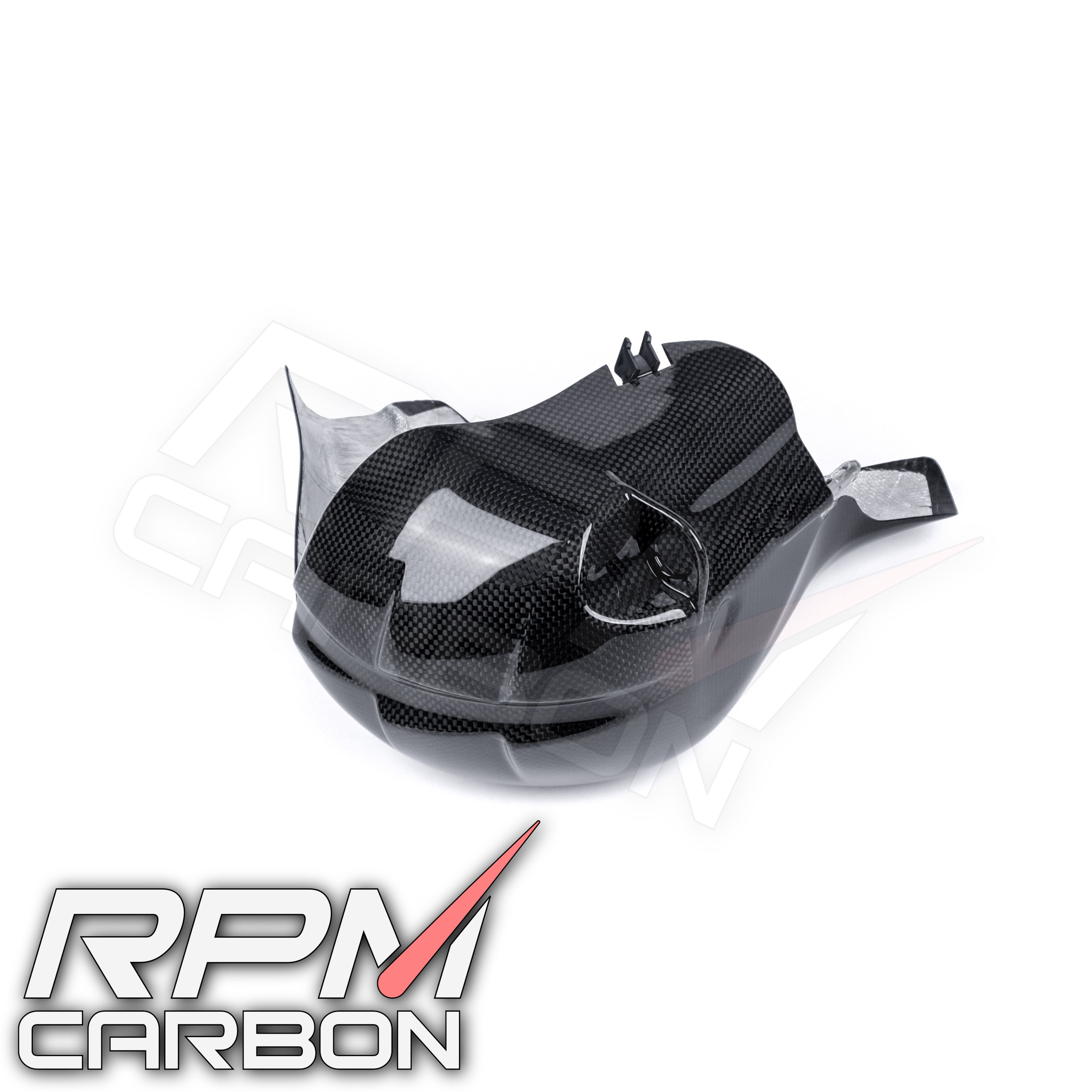 Ducati Panigale/Streetfighter V4 Carbon Fiber Exhaust Cover (EURO 5 Only)