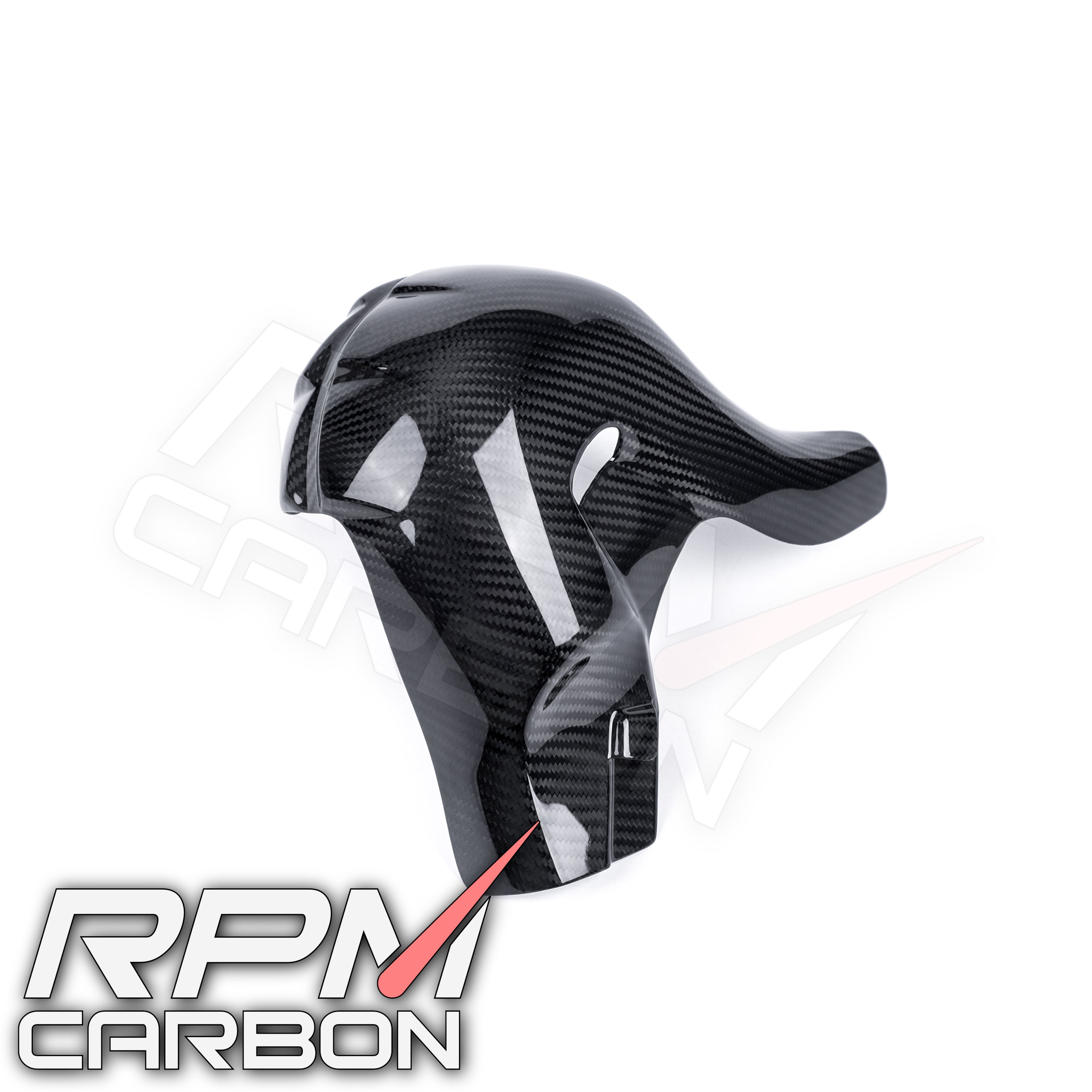 Ducati Panigale/Streetfighter V4 Carbon Fiber Exhaust Cover (EURO 5 Only)