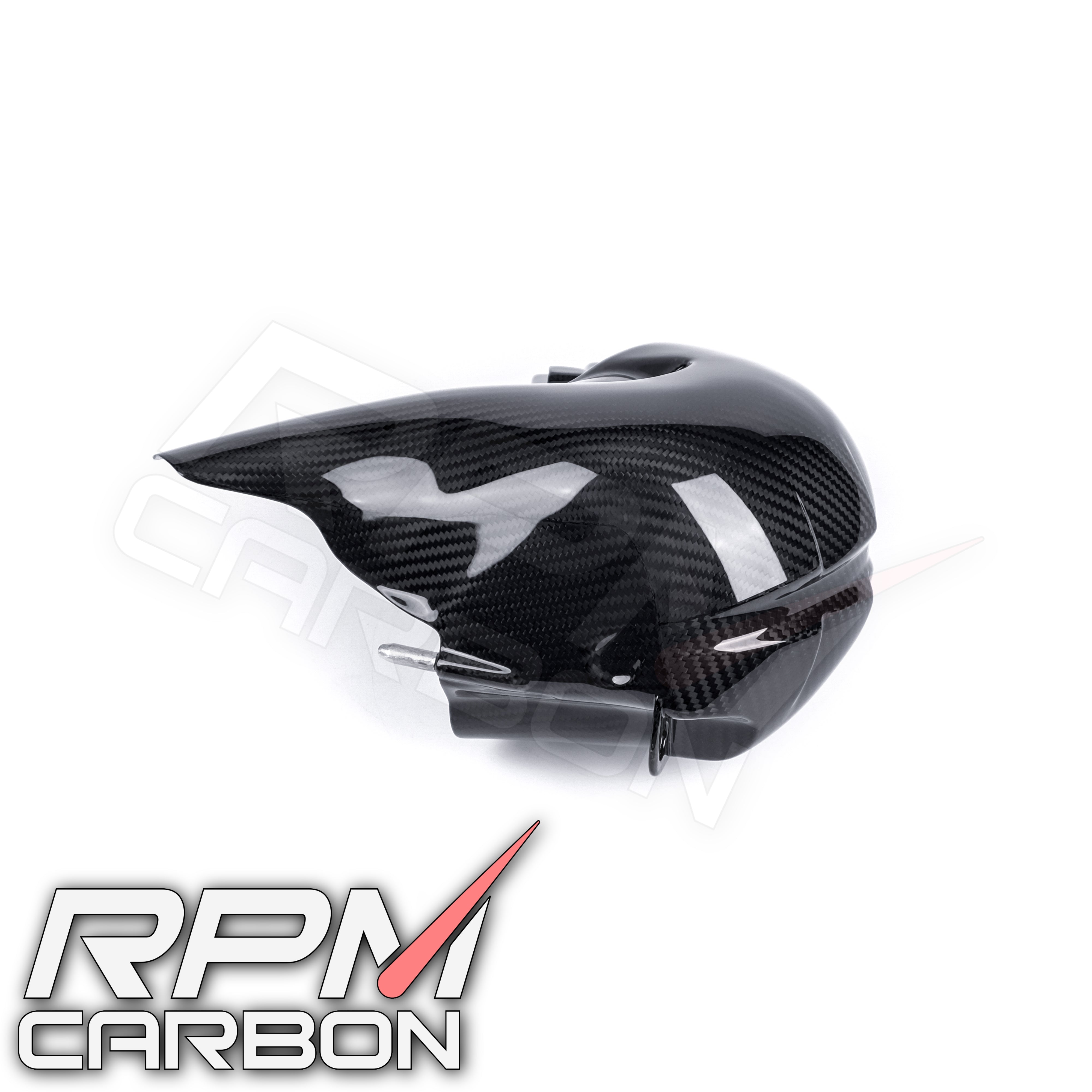 Ducati Panigale/Streetfighter V4 Carbon Fiber Exhaust Cover (EURO 5 Only)