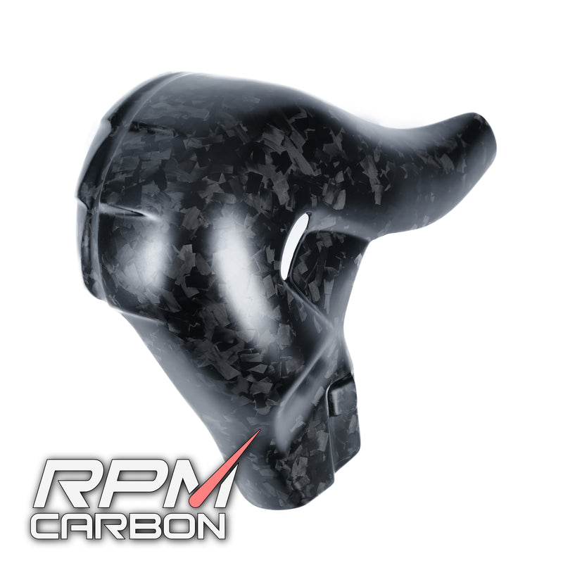 Ducati Panigale/Streetfighter V4 Carbon Fiber Exhaust Cover (EURO 5 Only)
