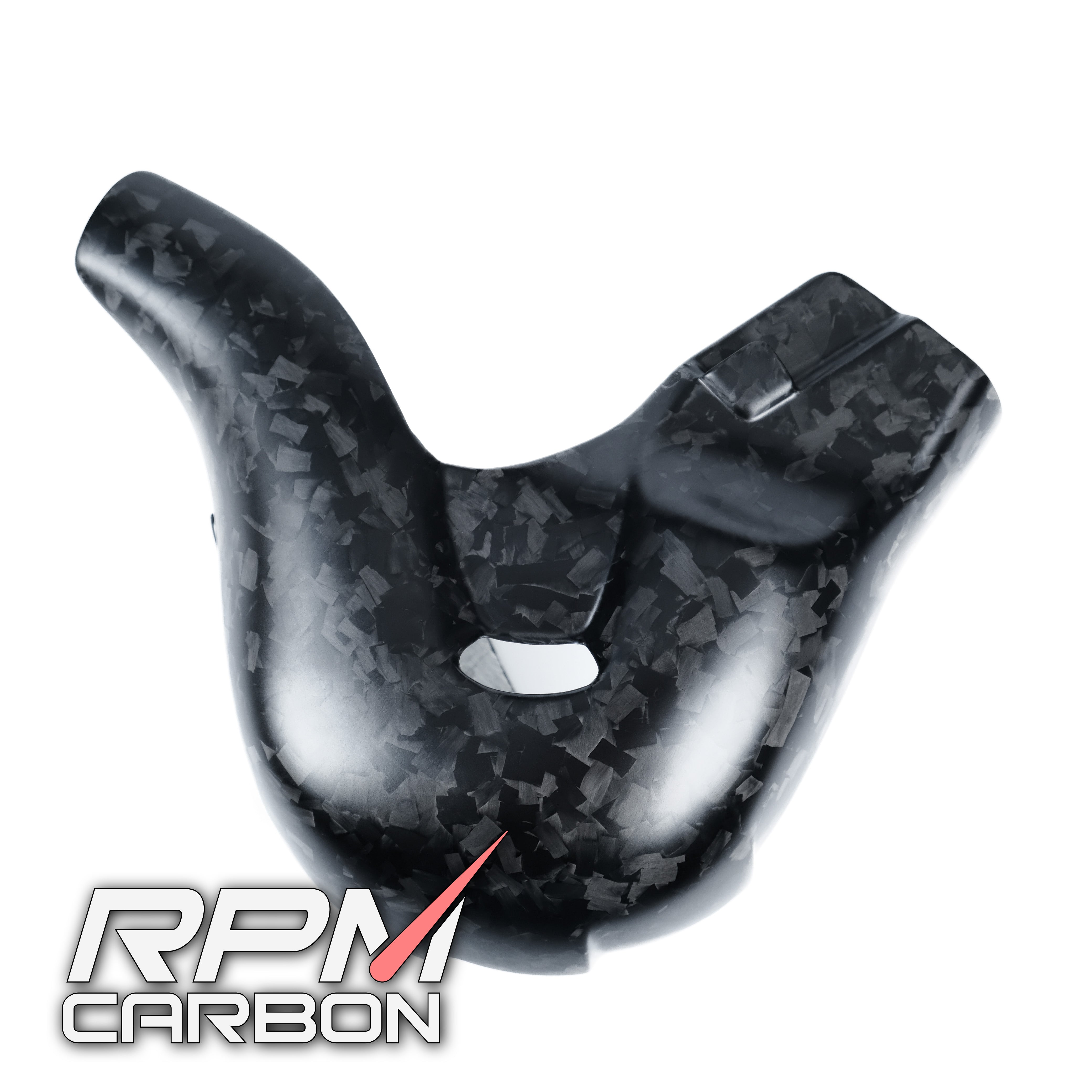 Ducati Panigale/Streetfighter V4 Carbon Fiber Exhaust Cover (EURO 5 Only)