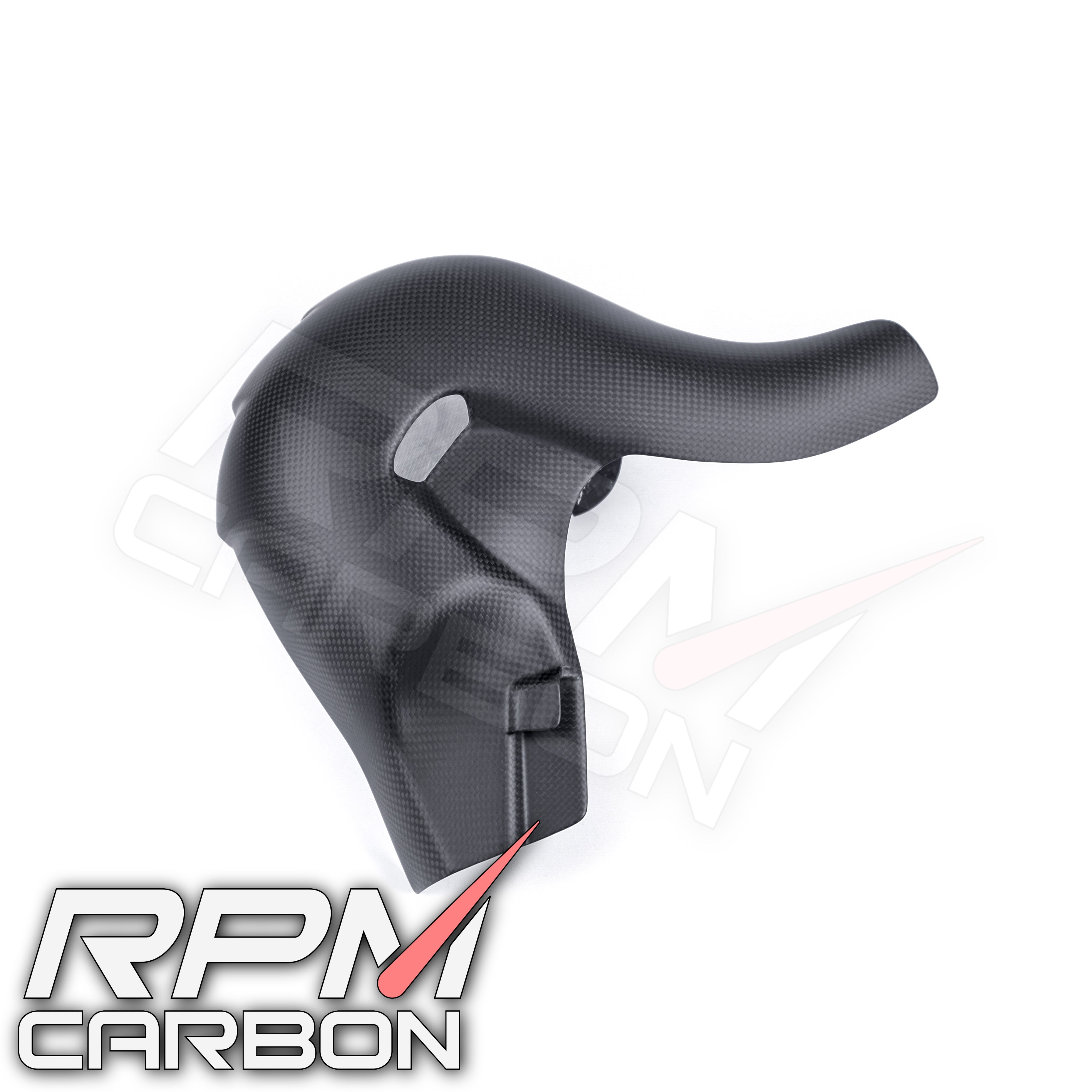 Ducati Panigale/Streetfighter V4 Carbon Fiber Exhaust Cover (EURO 5 Only)