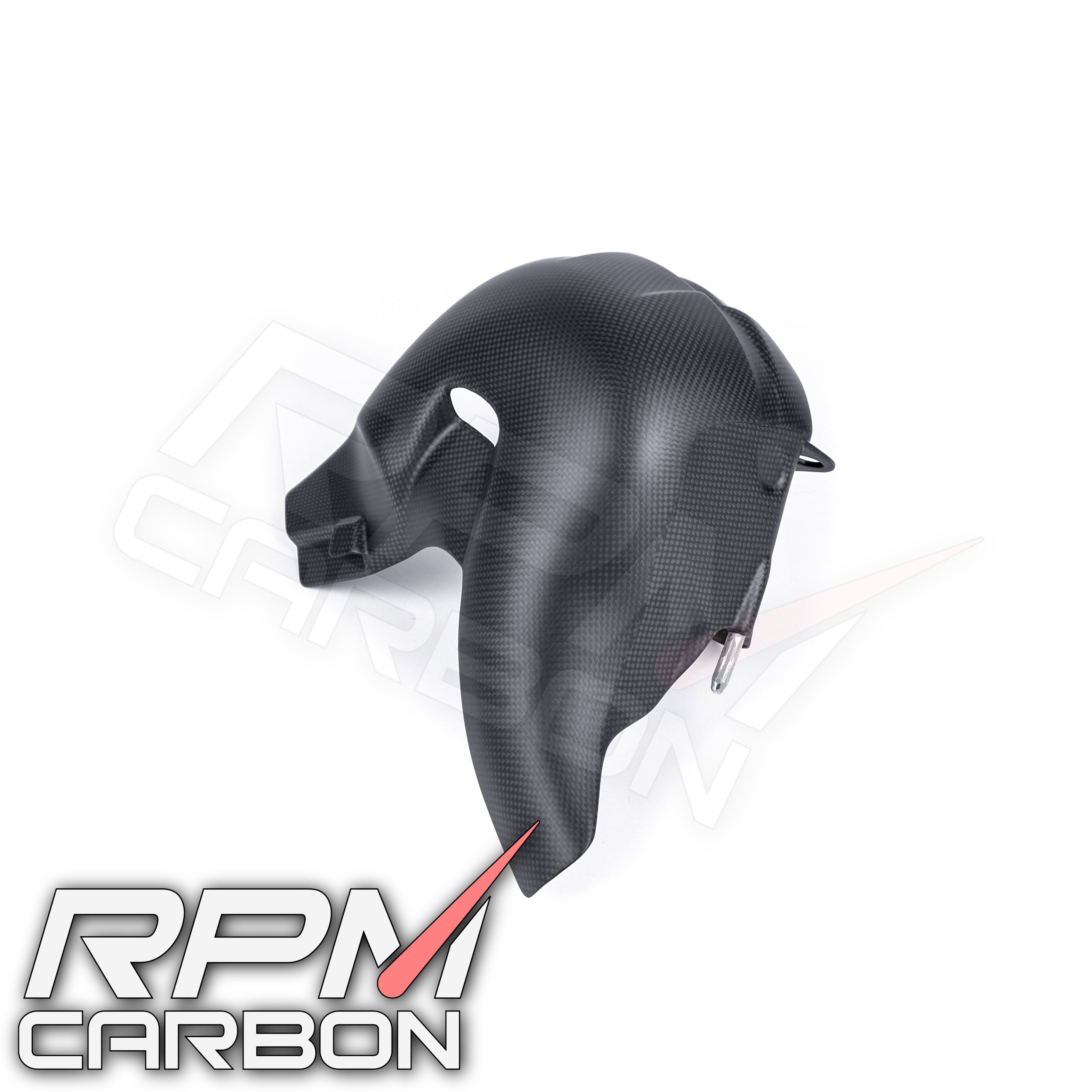 Ducati Panigale/Streetfighter V4 Carbon Fiber Exhaust Cover (EURO 5 Only)