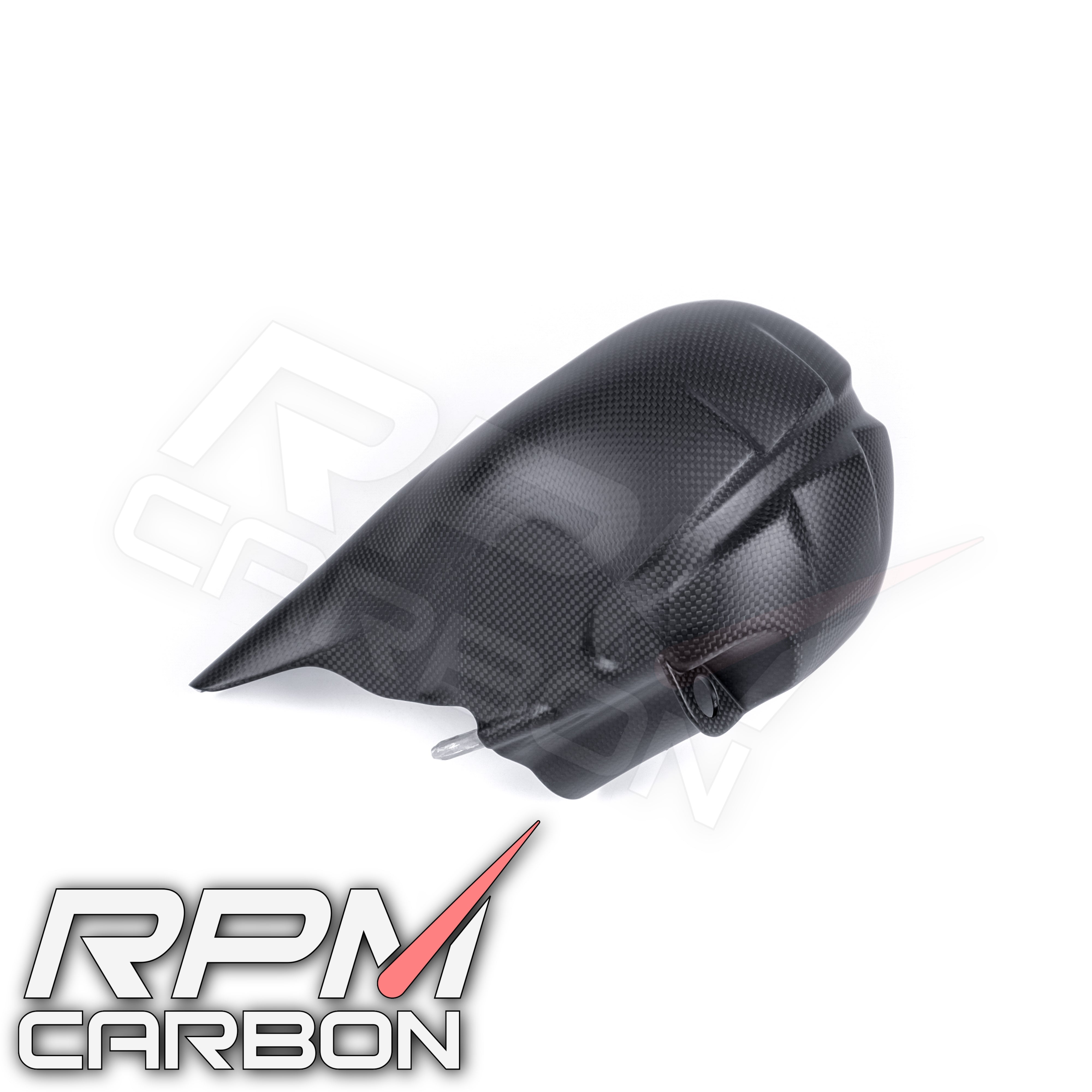 Ducati Panigale/Streetfighter V4 Carbon Fiber Exhaust Cover (EURO 5 Only)