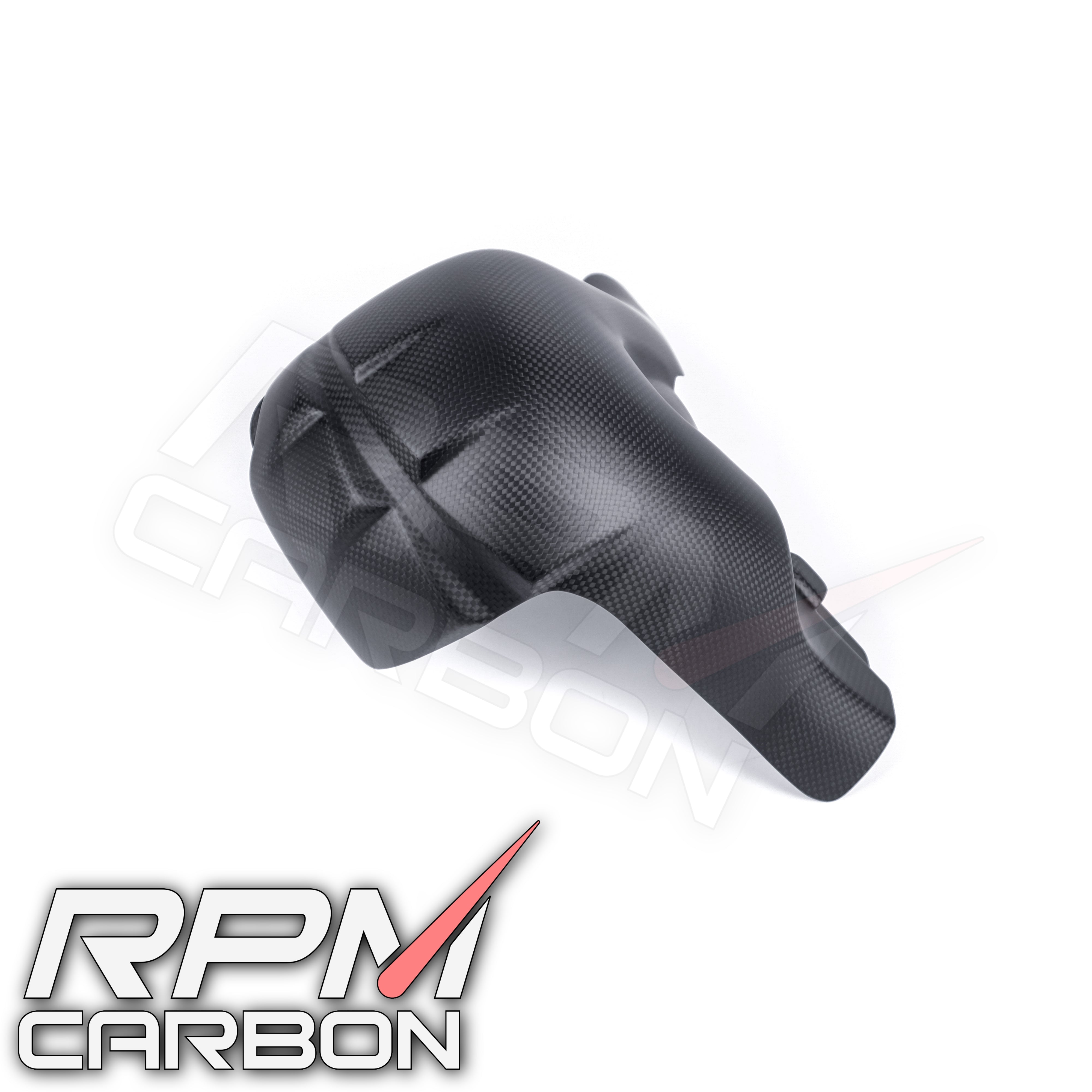 Ducati Panigale/Streetfighter V4 Carbon Fiber Exhaust Cover (EURO 5 Only)