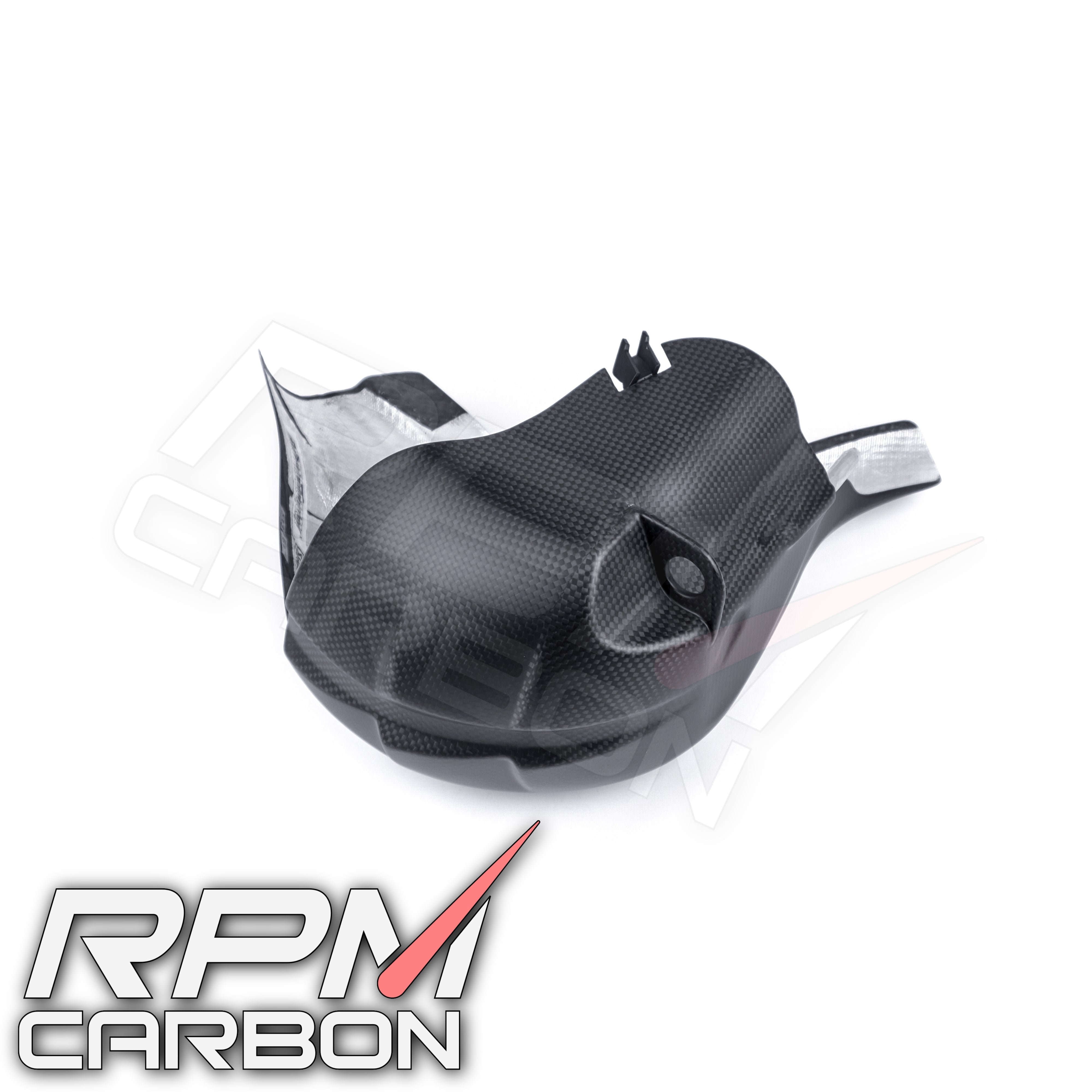 Ducati Panigale/Streetfighter V4 Carbon Fiber Exhaust Cover (EURO 5 Only)