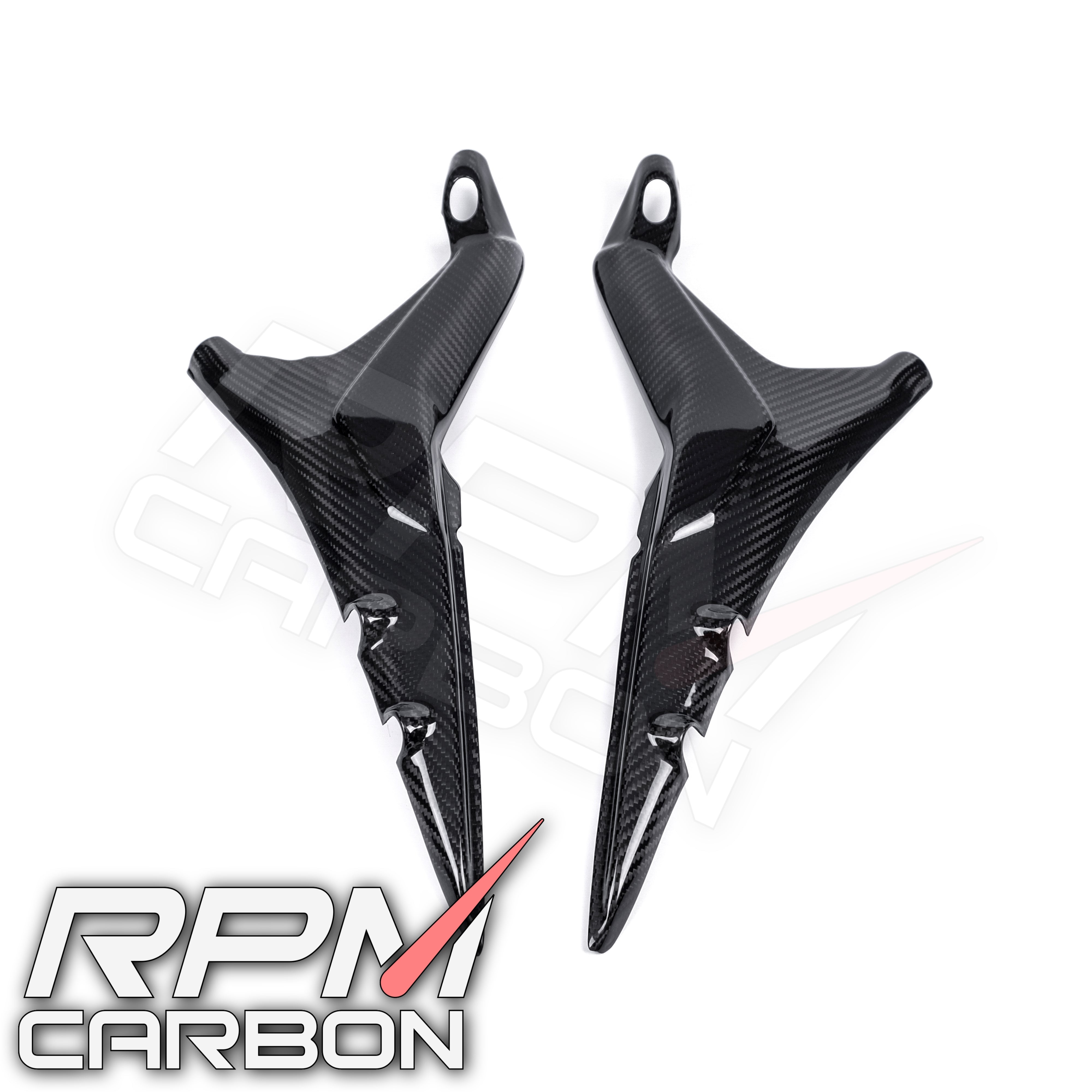 Ducati Panigale V4 Carbon Fiber Sub-Frame Covers Protectors Full Version