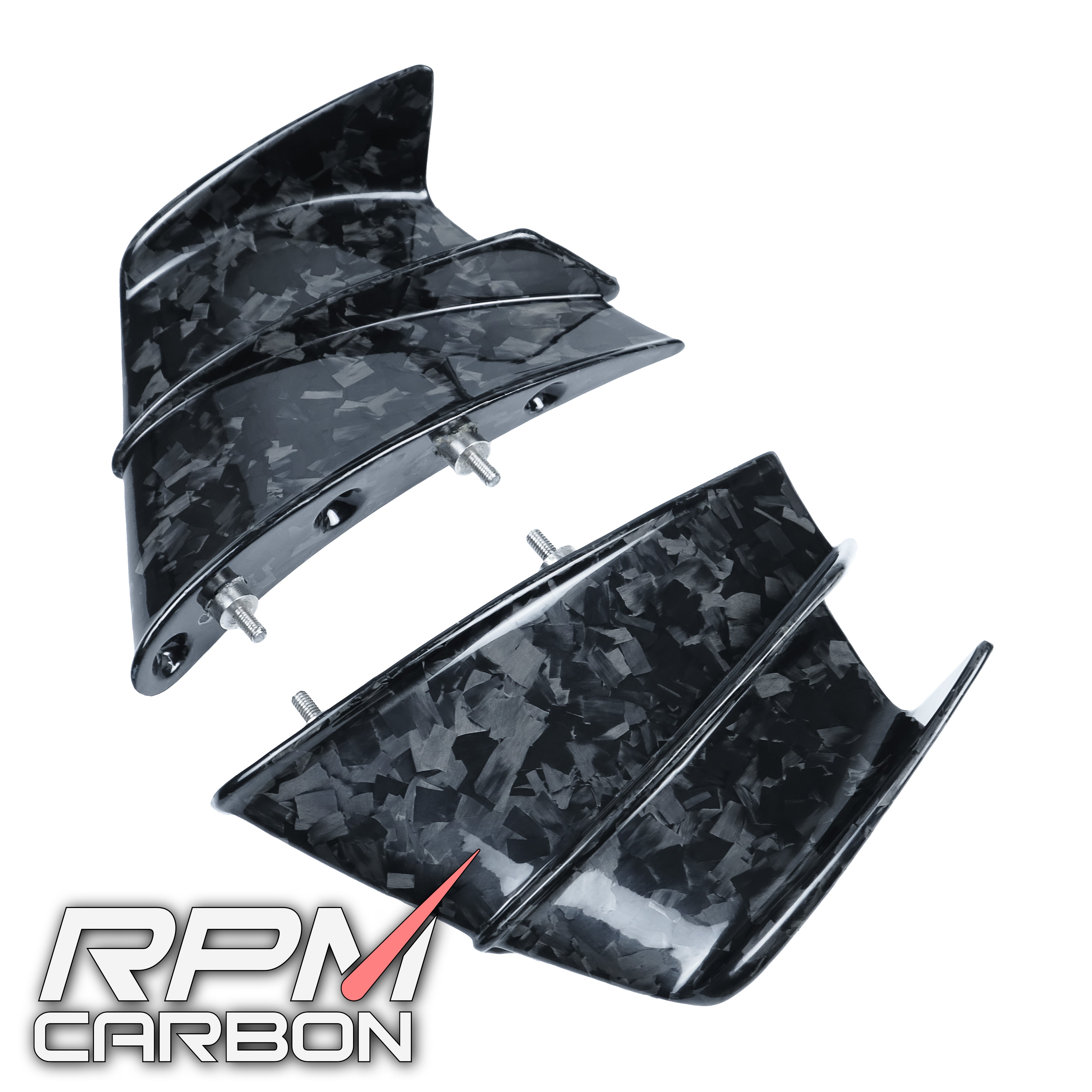 Ducati Panigale V4 Carbon Fiber Winglets (OEM Design)