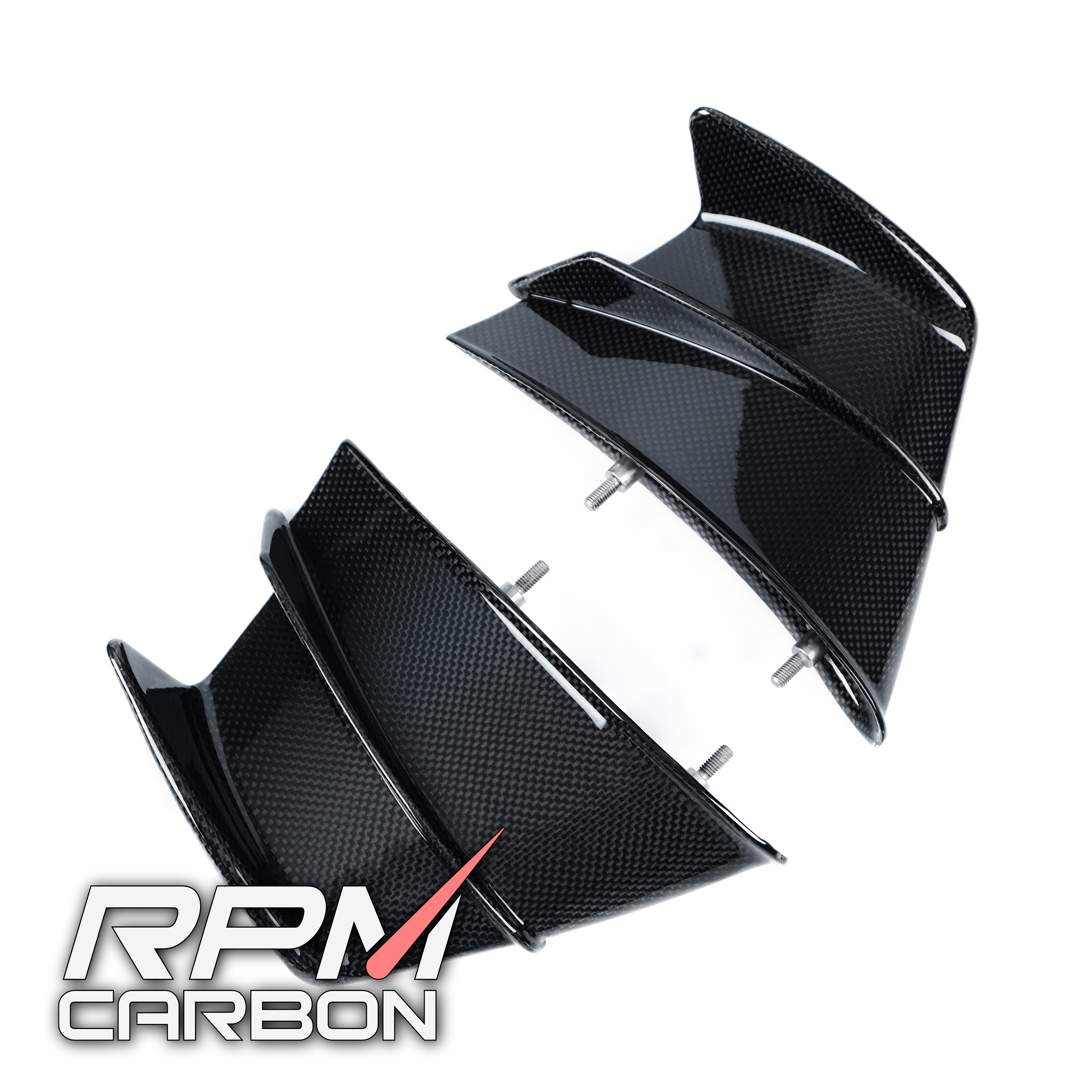 Ducati Panigale V4 Carbon Fiber Winglets (OEM Design)