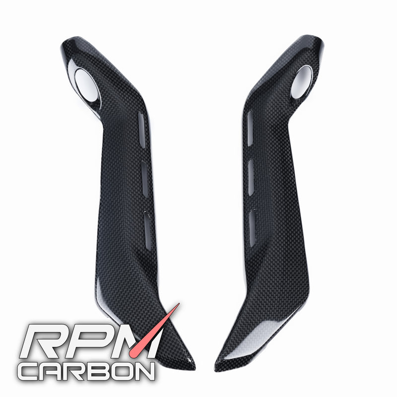 Ducati Panigale V4 Carbon Fiber Sub-Frame Covers Protectors Stock Version