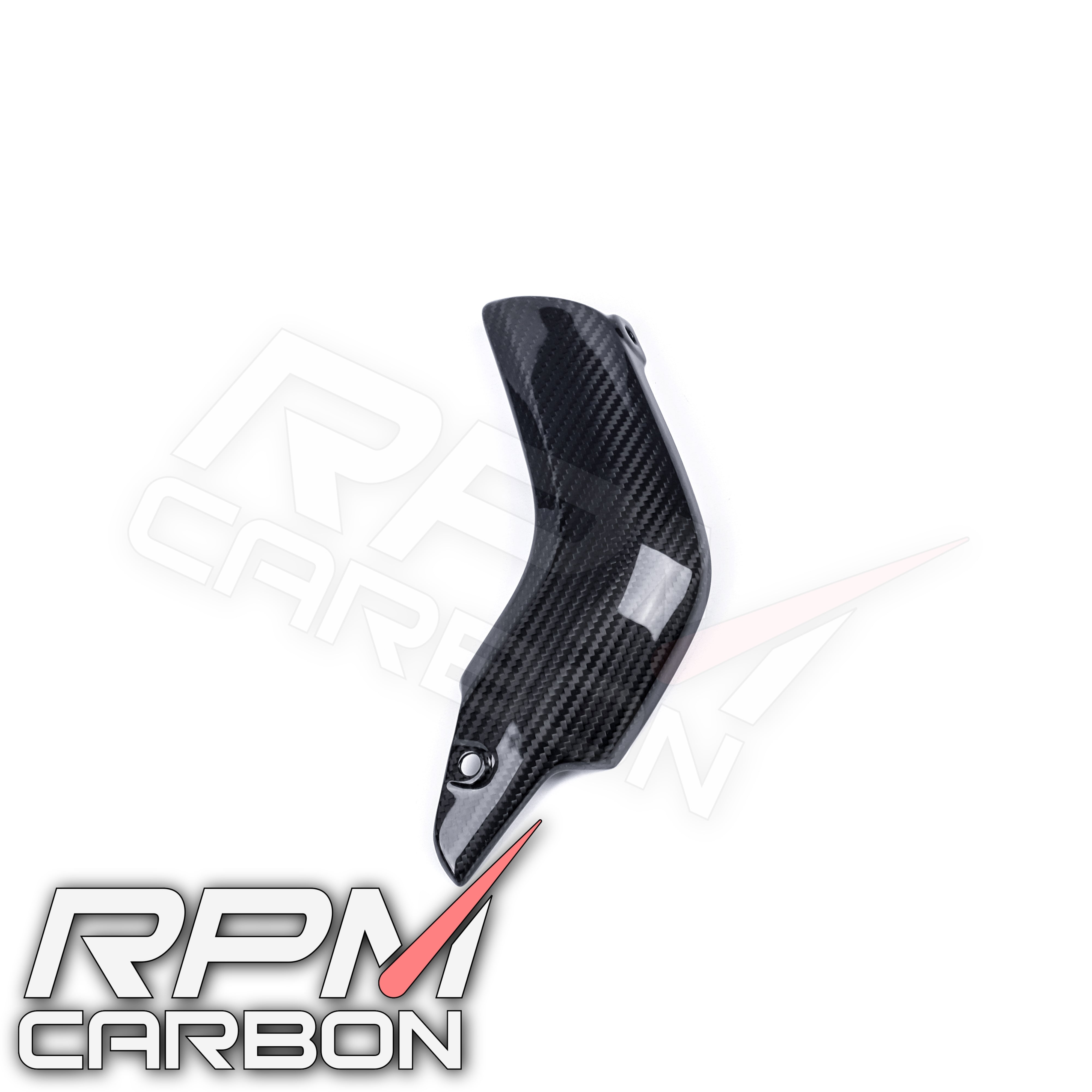 Honda CBR600RR Carbon Fiber Exhaust Cover Shield