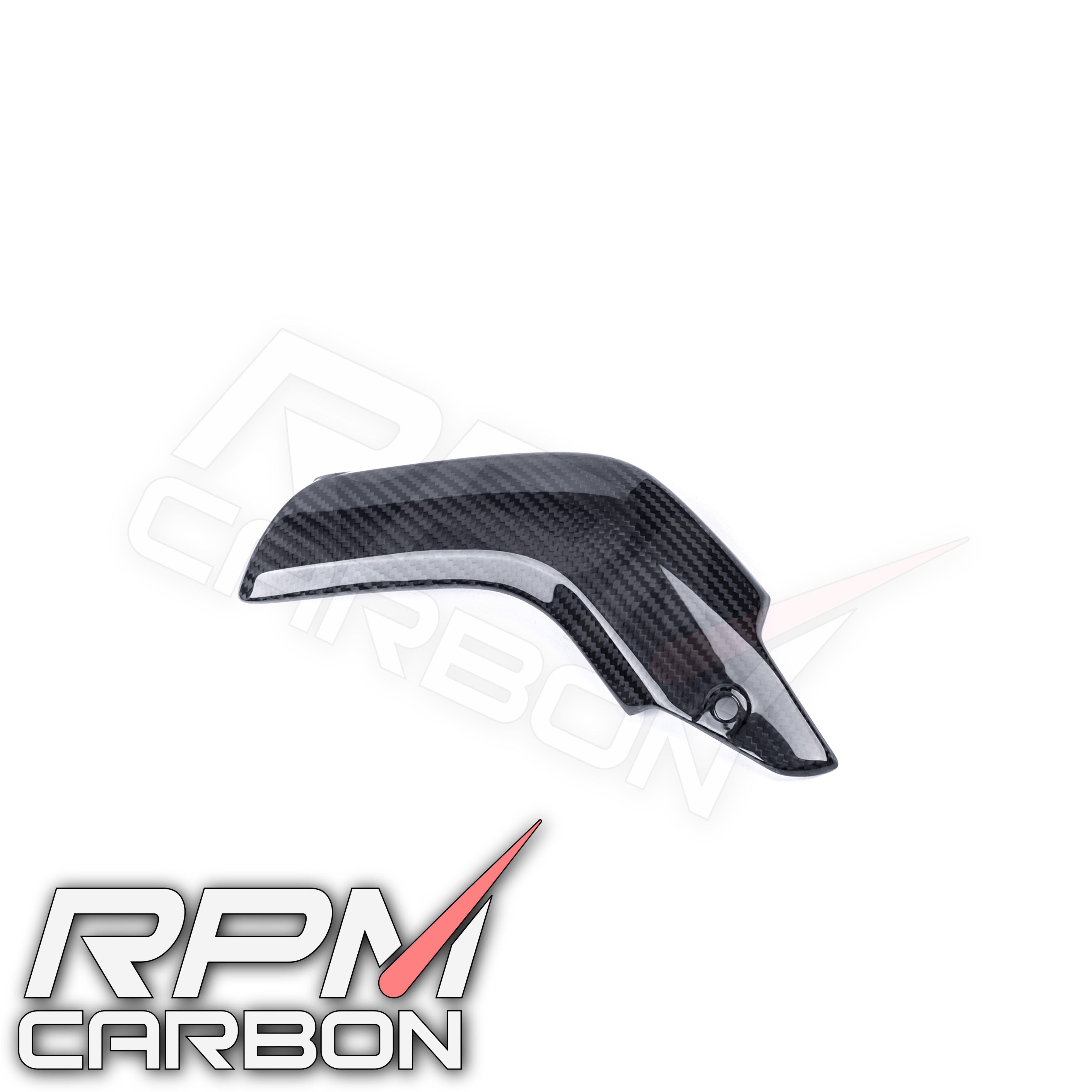 Honda CBR600RR Carbon Fiber Exhaust Cover Shield