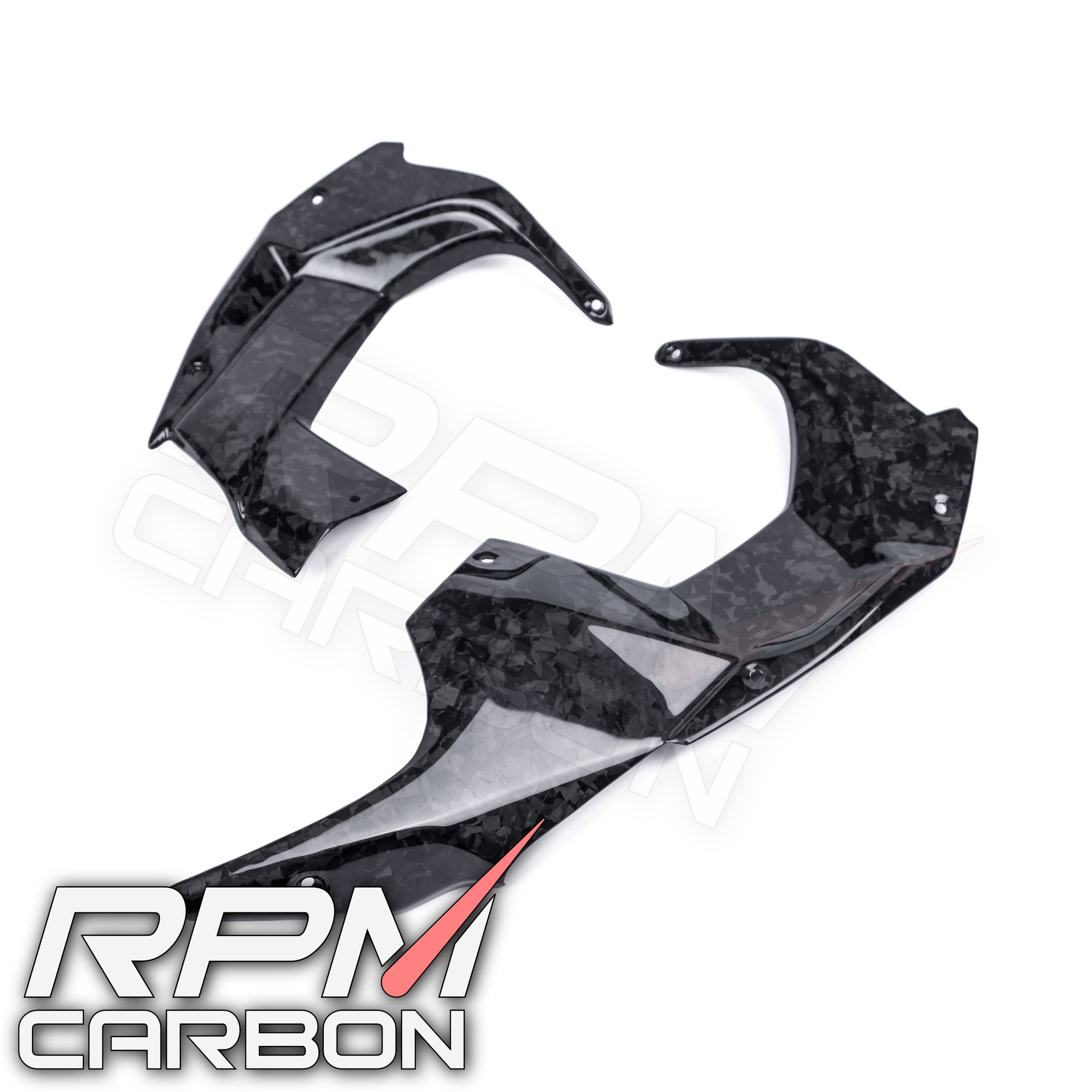 Kawasaki H2 Carbon Fiber Dashpanel Side Panels